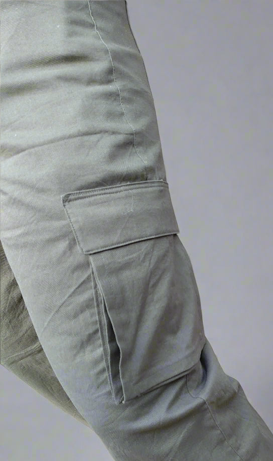 Mens Cargo Pants PDF Sewing Pattern for beginners - Woven Pants Sewing Pattern - Dress Pants Sewing Pattern
