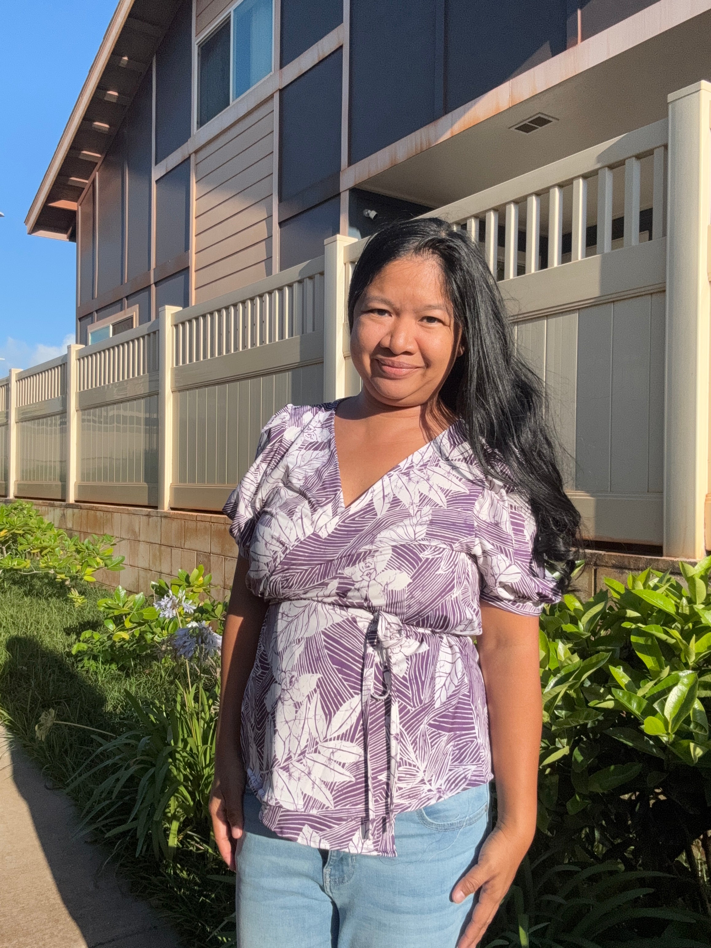 Leonie Woven Wrap Top and Dress Pattern