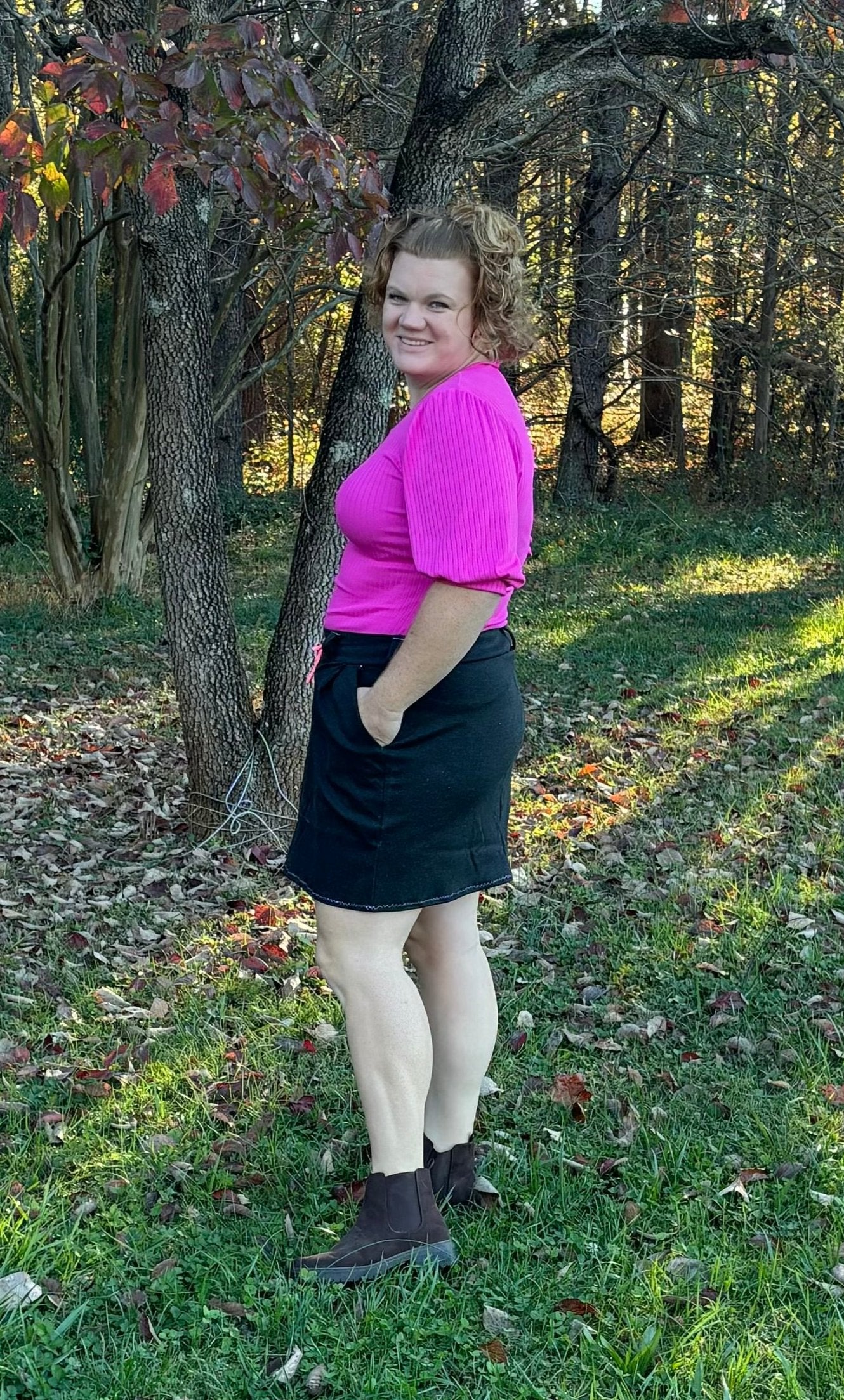 Puff sleeve sewing pattern by Ellie and Mac Sewing Patterns
