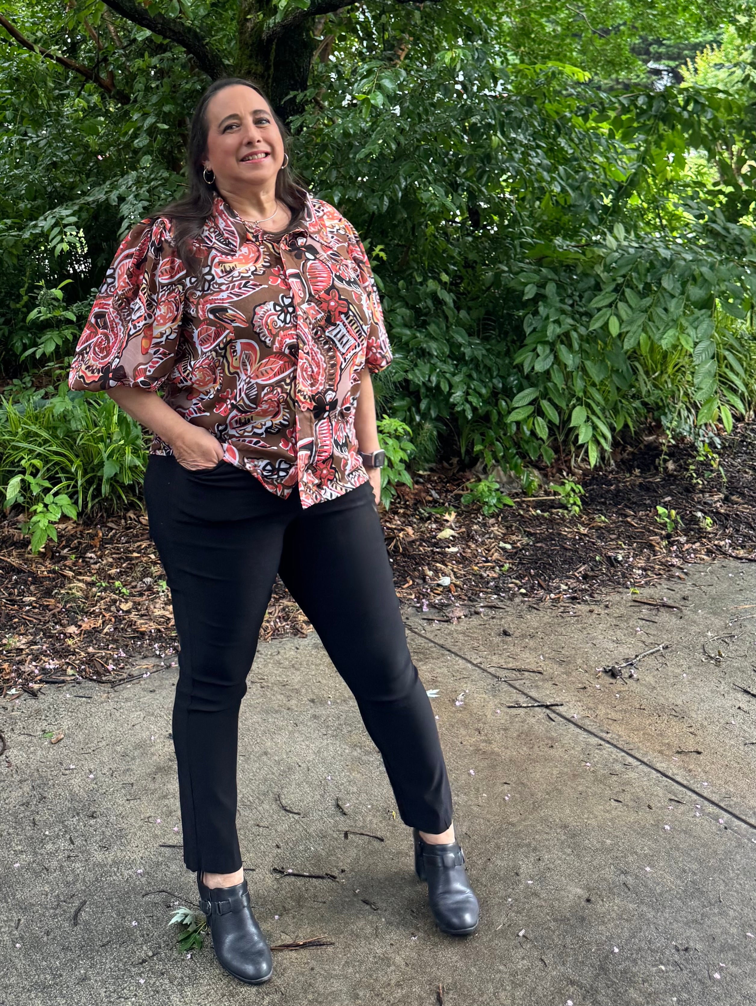 Gisella Oversized Puff-Sleeve Shirt and Dress Sewing Pattern