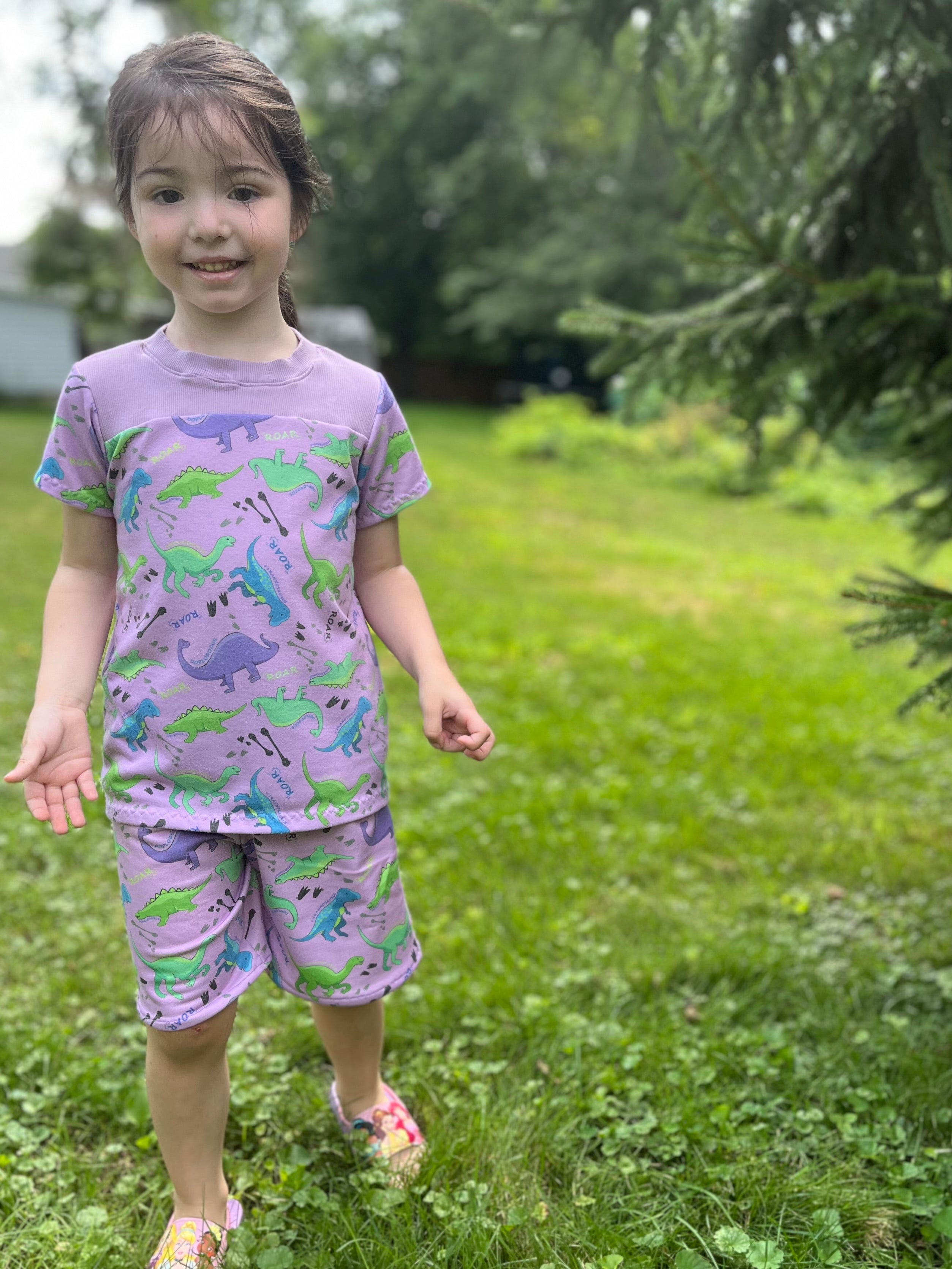 Kids & Teen Caleb Athletic Shorts Pattern