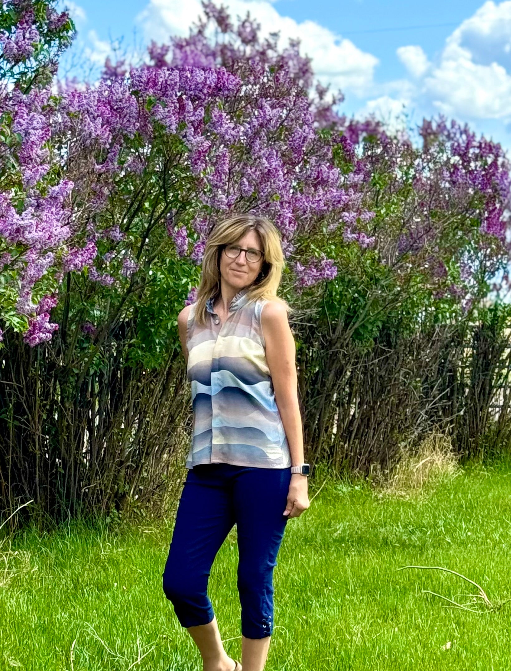 Beverly Button Down Blouse Sewing Pattern