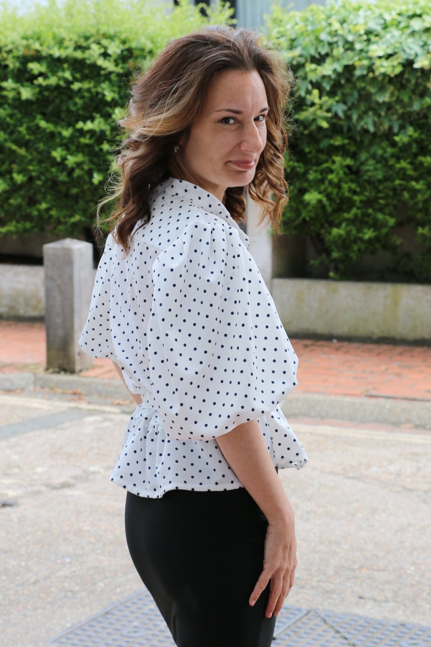 Gisella Oversized Puff-Sleeve Shirt and Dress Pattern