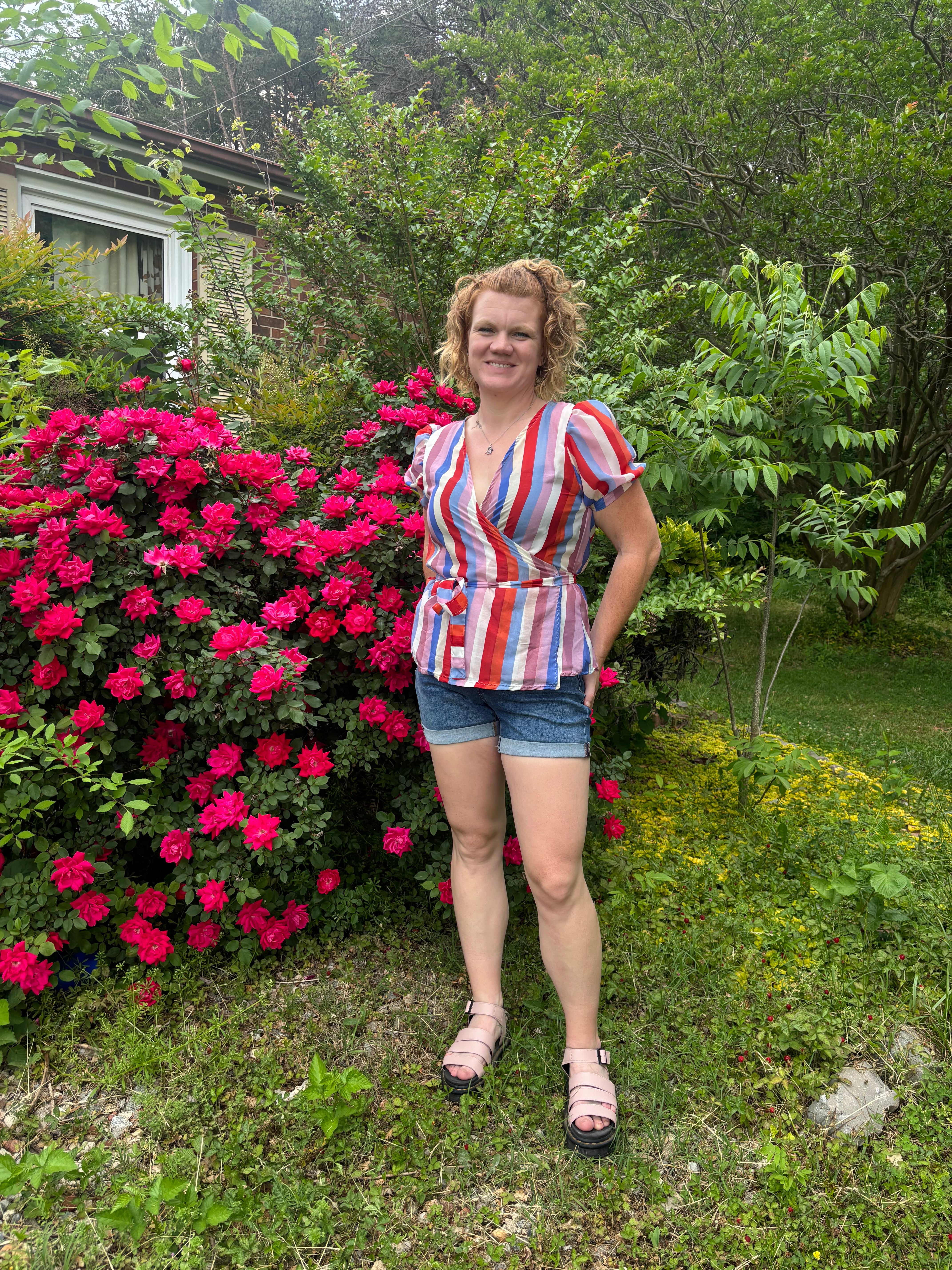 Leonie Woven Wrap Top and Dress Pattern