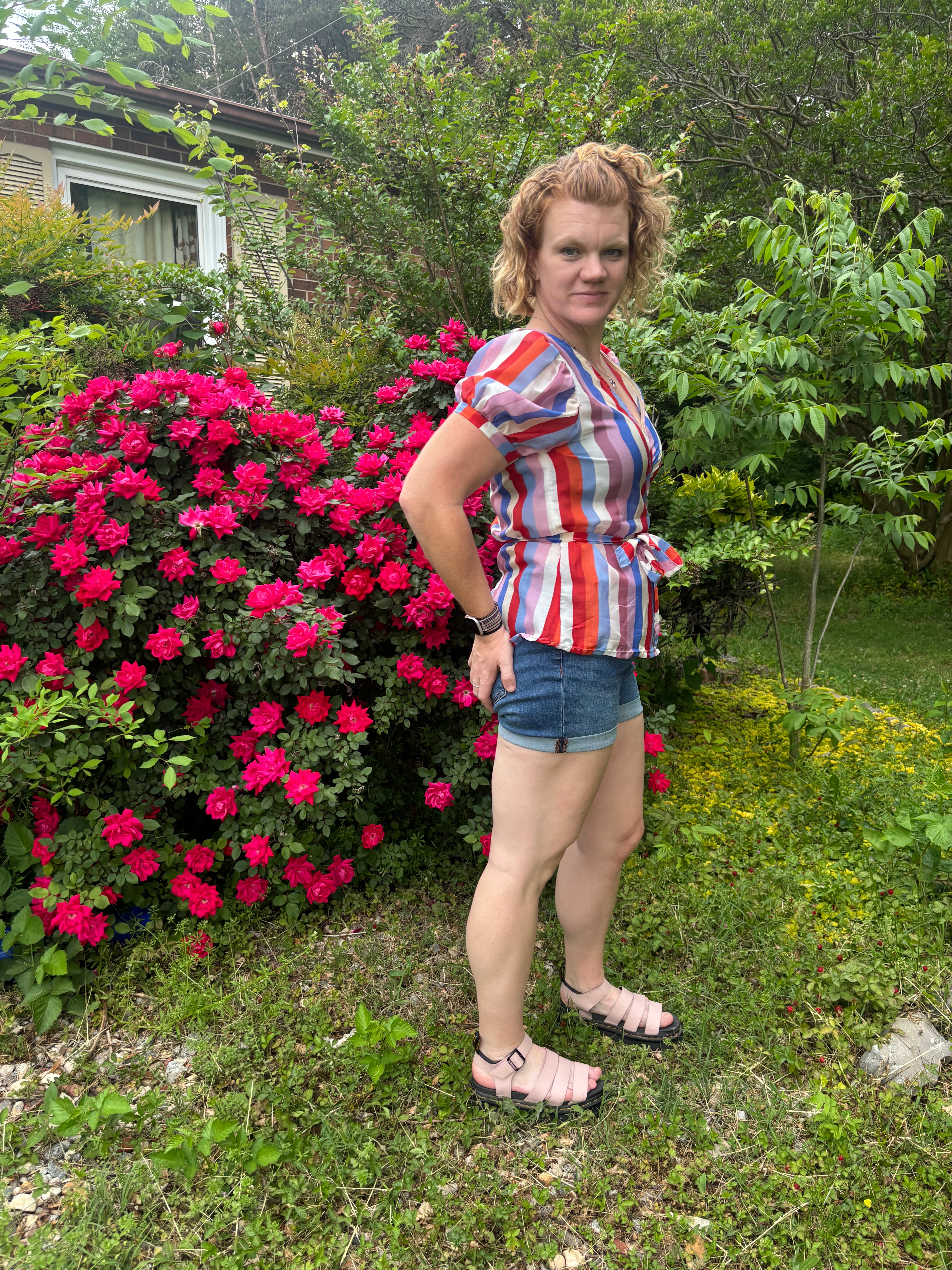 Leonie Woven Wrap Top and Dress Pattern