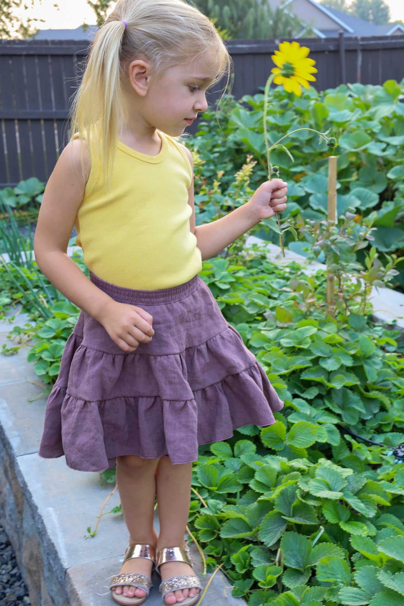 Theresa Tiered Skirt Sewing Pattern Bundle (Adult & Kids)