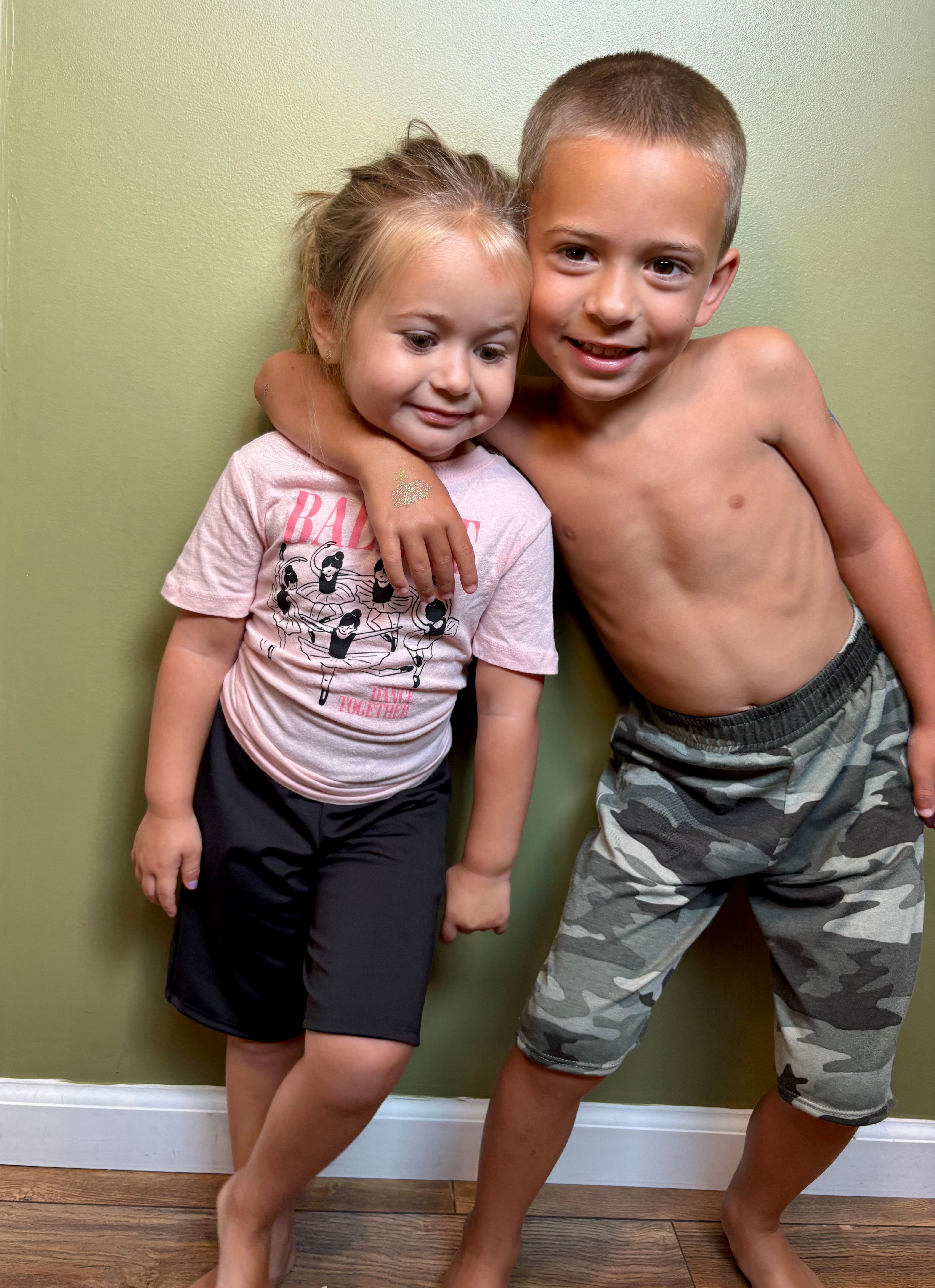 Kids & Teen Caleb Athletic Shorts Pattern