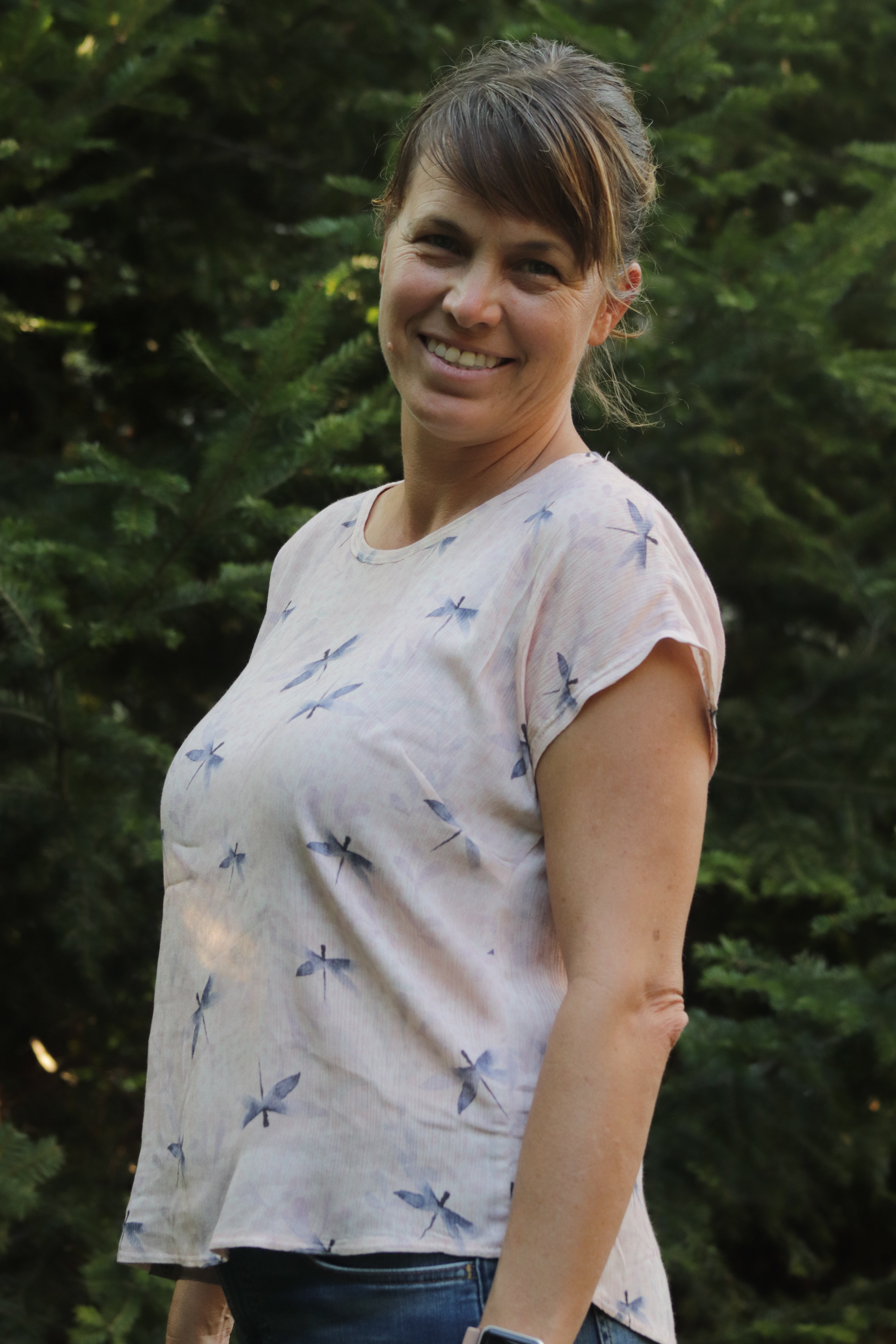 Brandy Balloon Sleeve PDF Sewing Pattern | Beginner-Friendly Woven Dolman Top