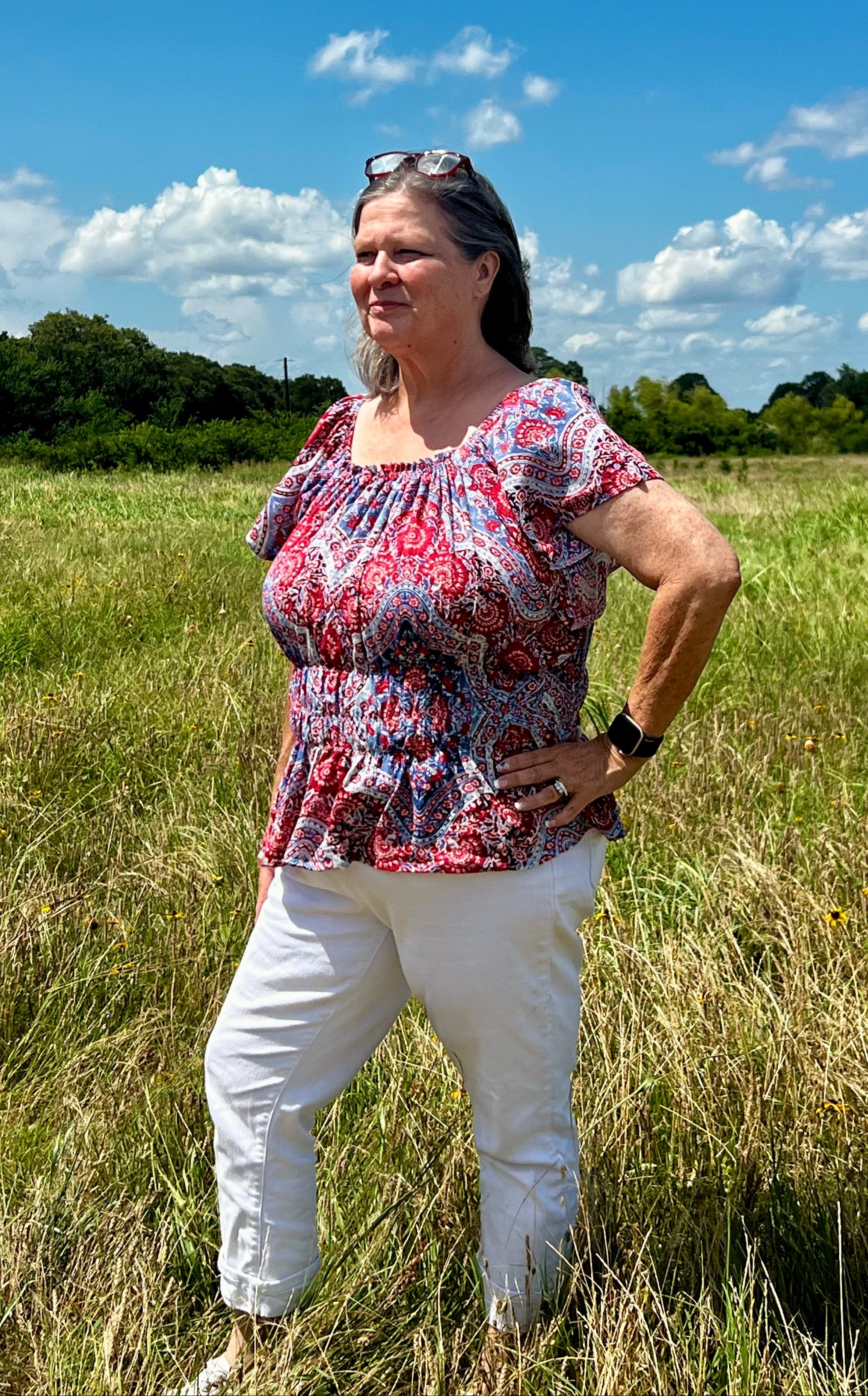 Shantelle Shirred Top and Dress Sewing Pattern