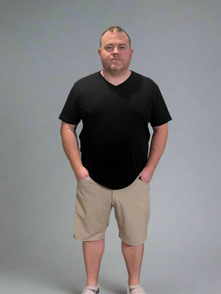 Mens shorts PDF Sewing Pattern for beginners - Woven Pants Sewing Pattern - Dress Pants Sewing Pattern