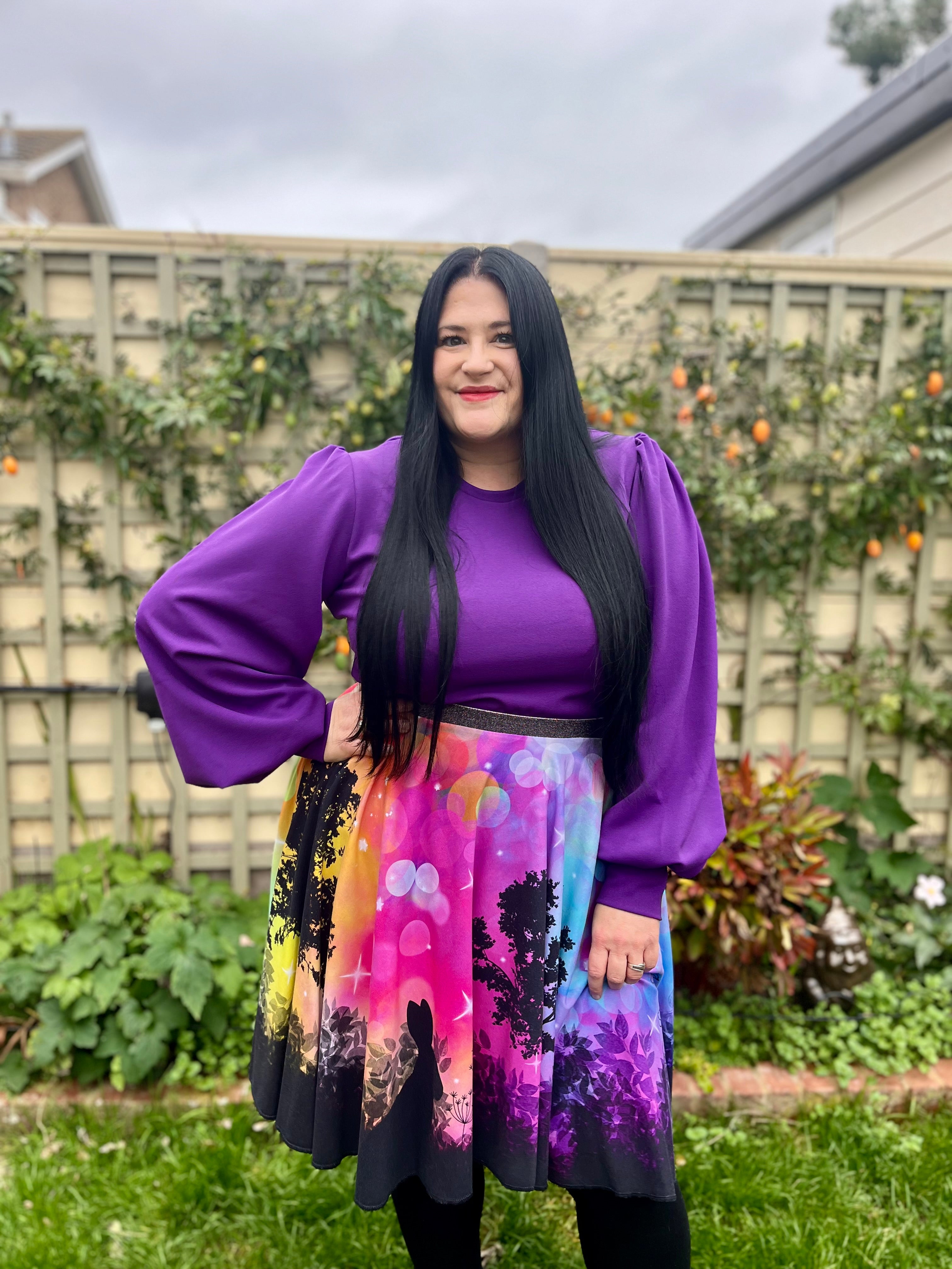 Easy bishop sleeve sewing pattern by Ellie and Mac Sewing Patterns