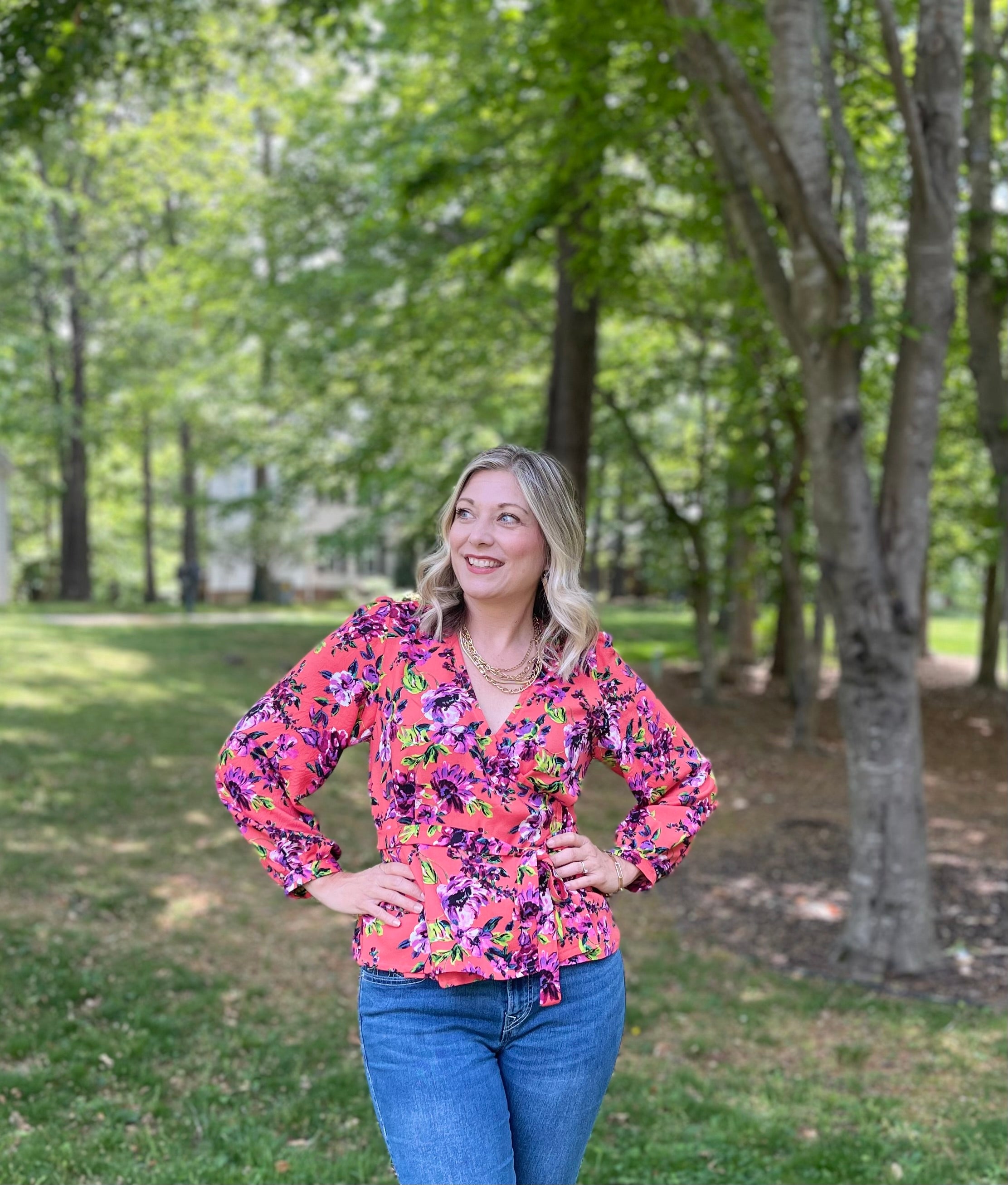 Leonie Woven Wrap Top and Dress Pattern