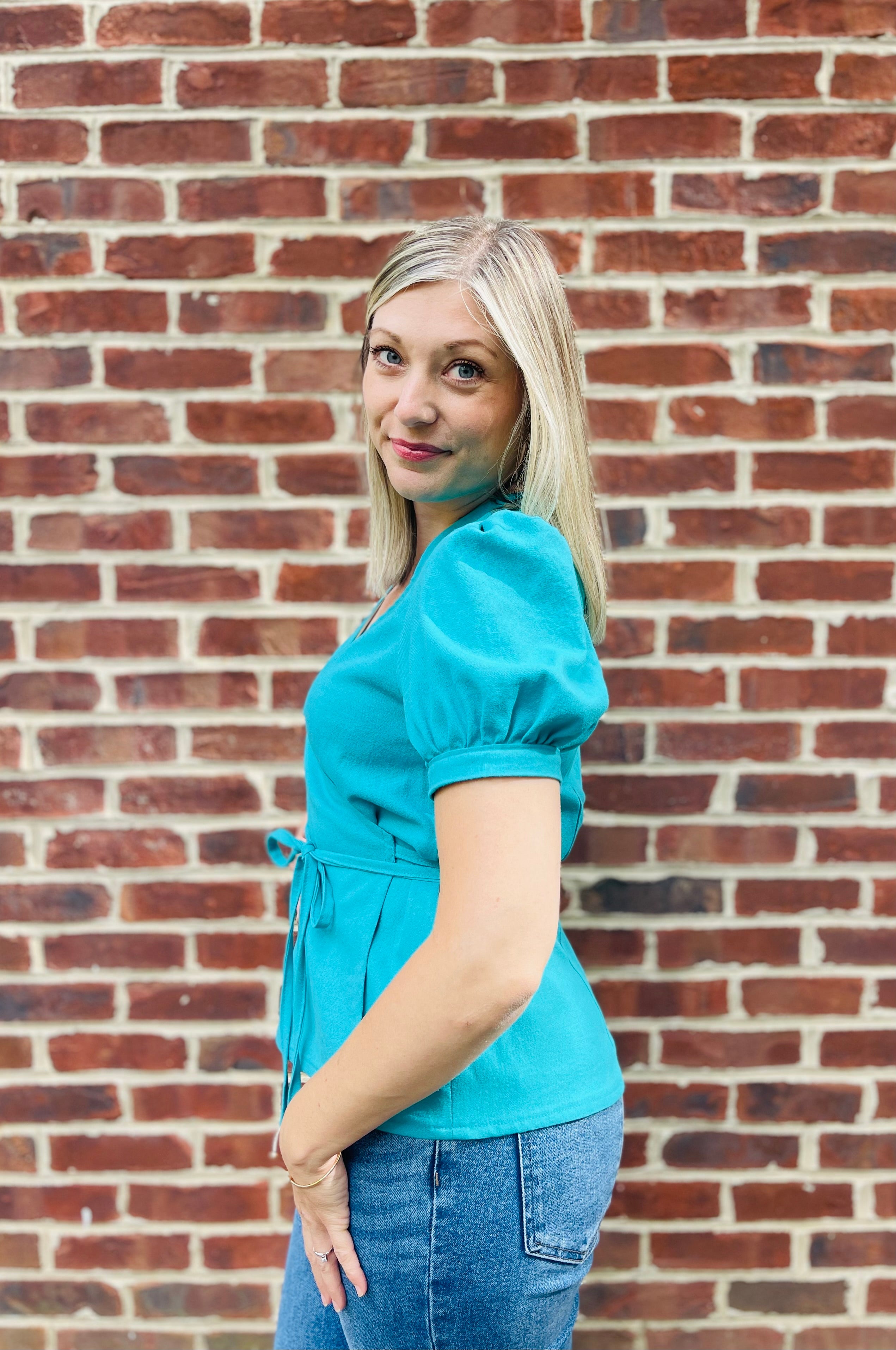 Leonie Woven Wrap Top and Dress Pattern