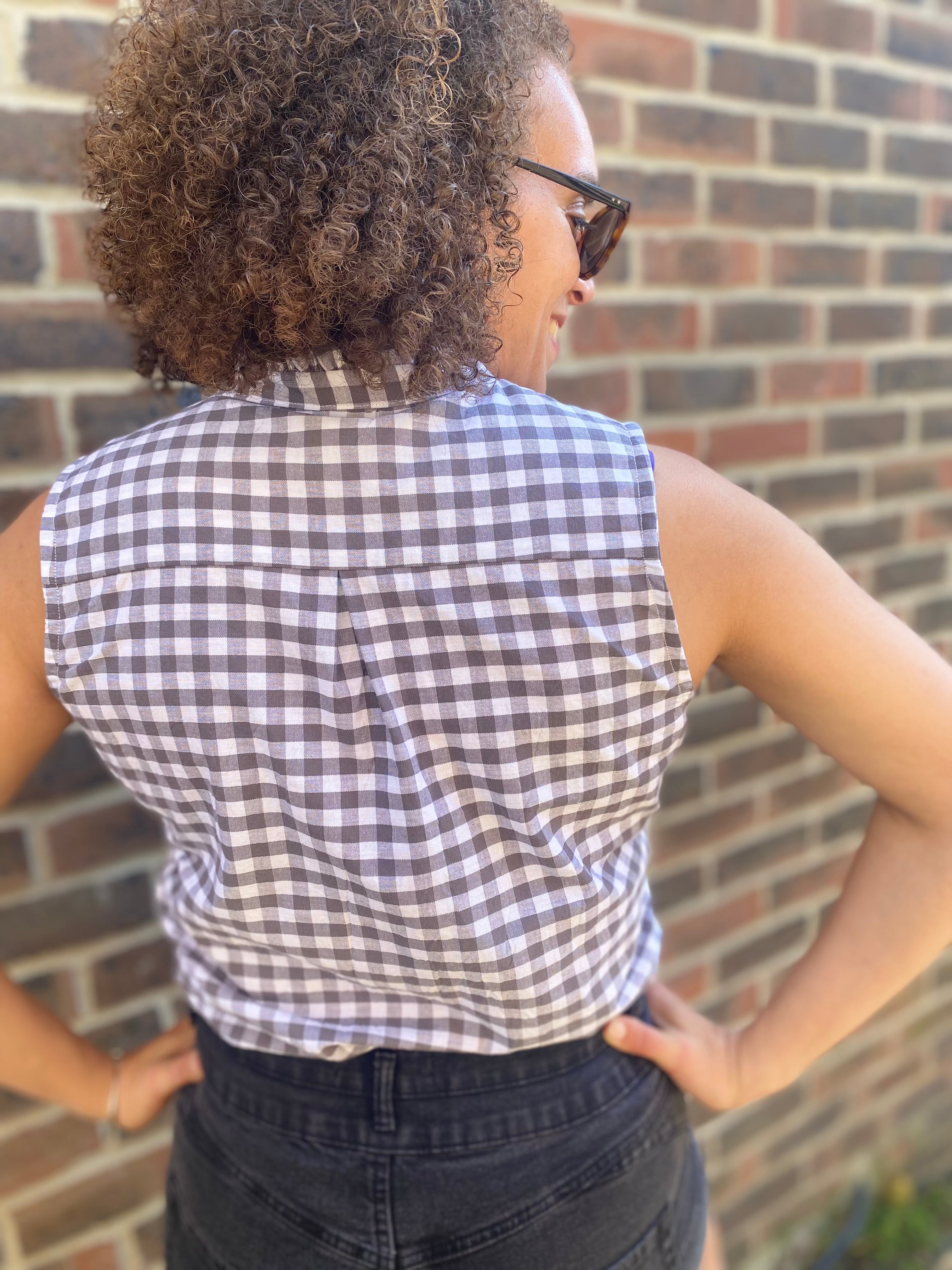 Beverly Button Down Blouse Sewing Pattern