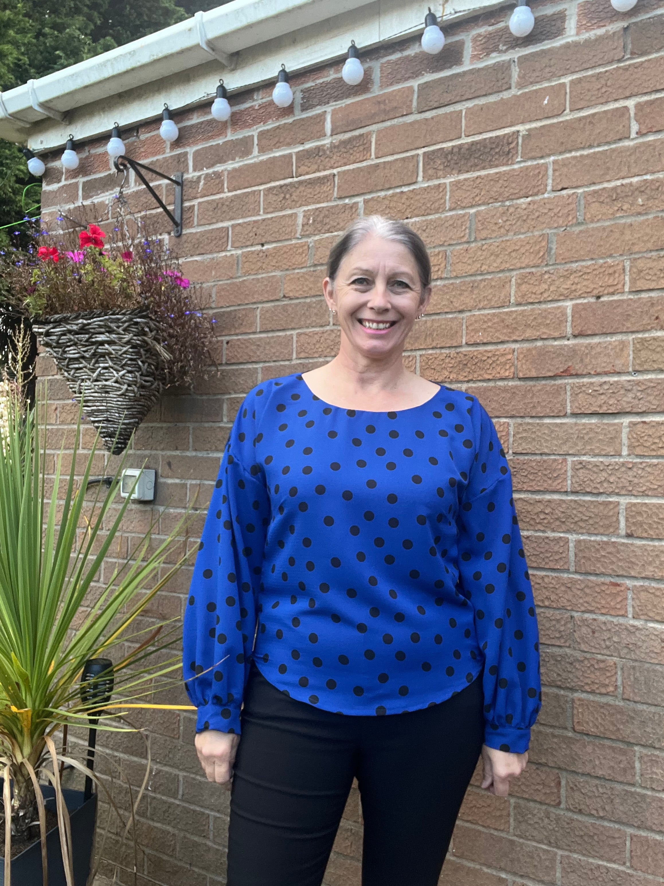 Brandy Balloon Sleeve PDF Sewing Pattern | Beginner-Friendly Woven Dolman Top