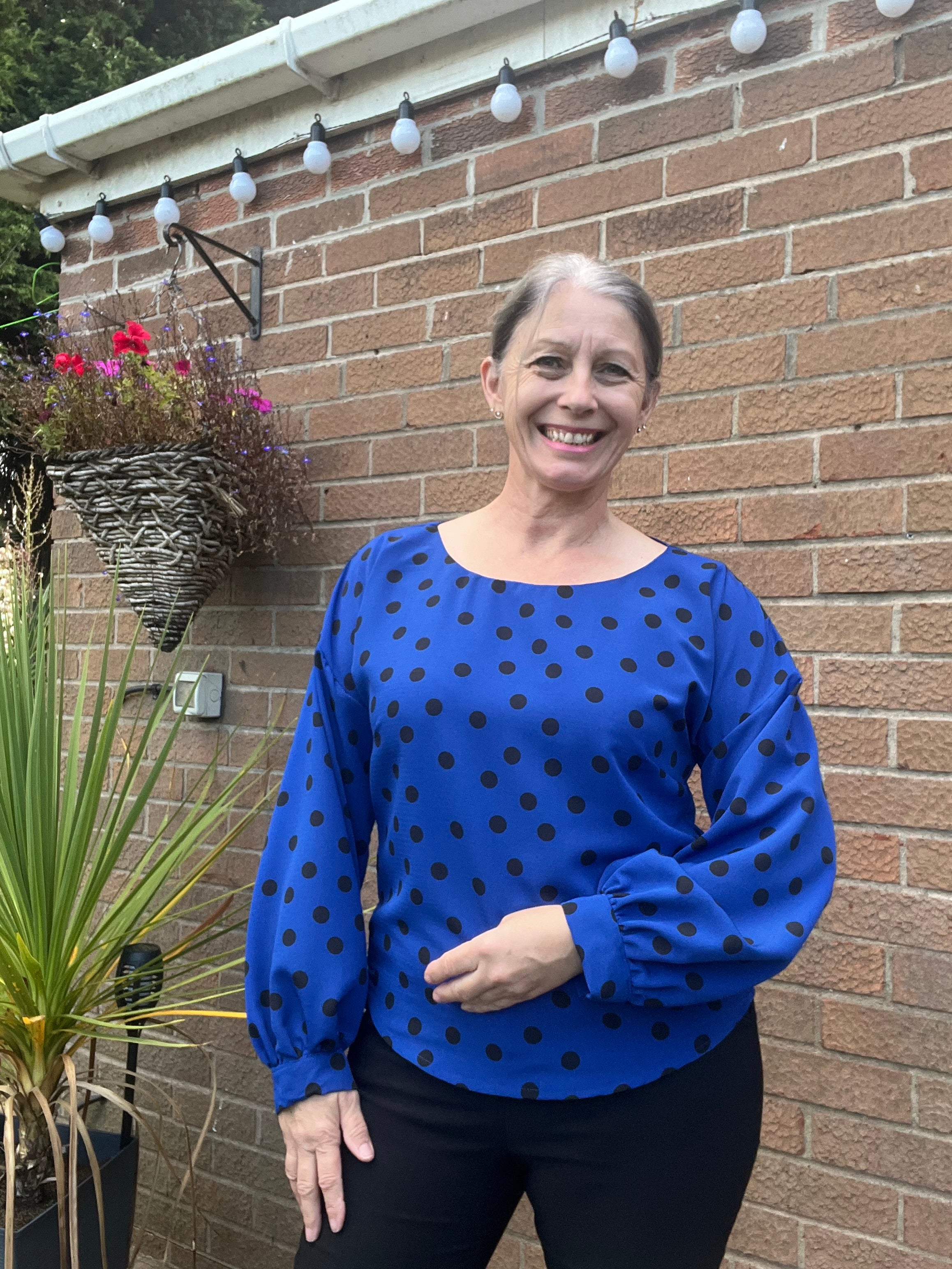 Brandy Balloon Sleeve PDF Sewing Pattern | Beginner-Friendly Woven Dolman Top