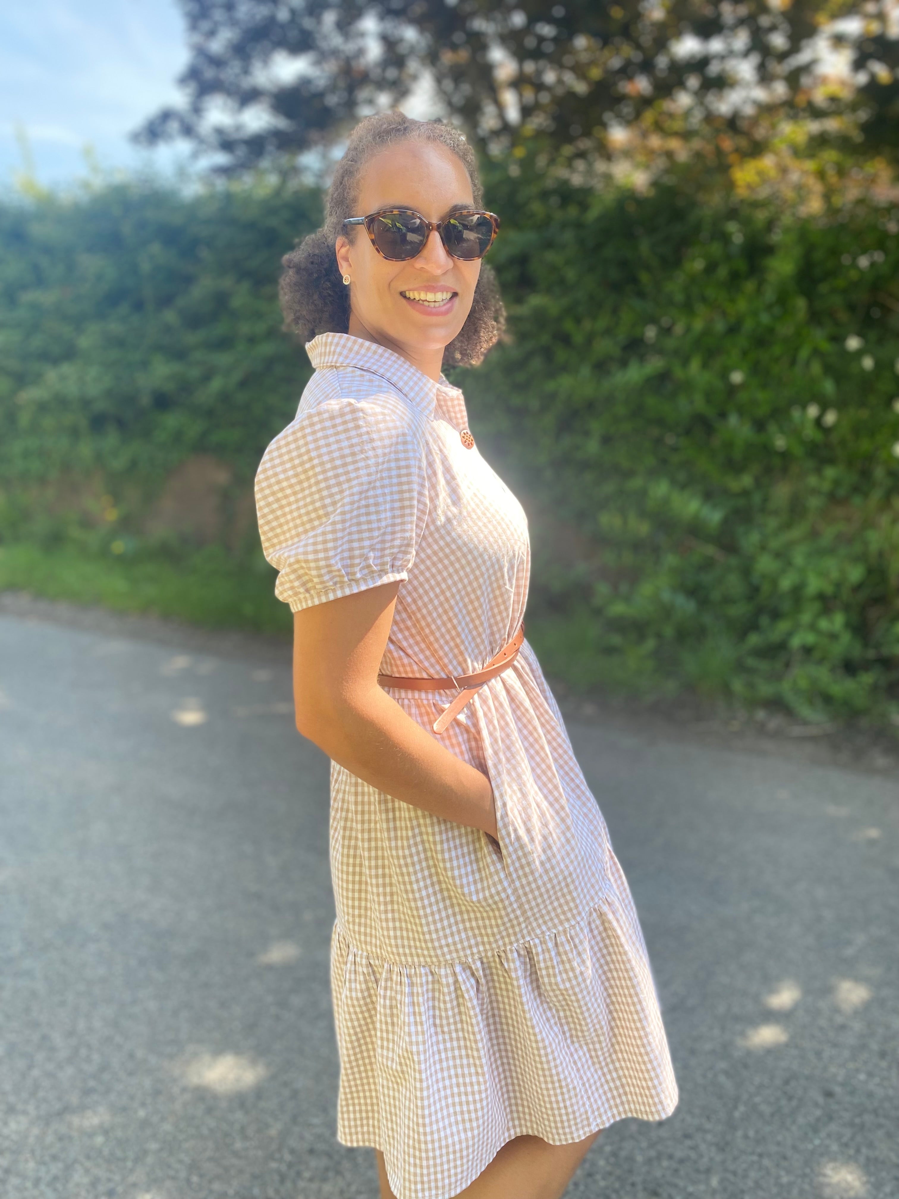 Gisella Oversized Puff-Sleeve Shirt and Dress Pattern