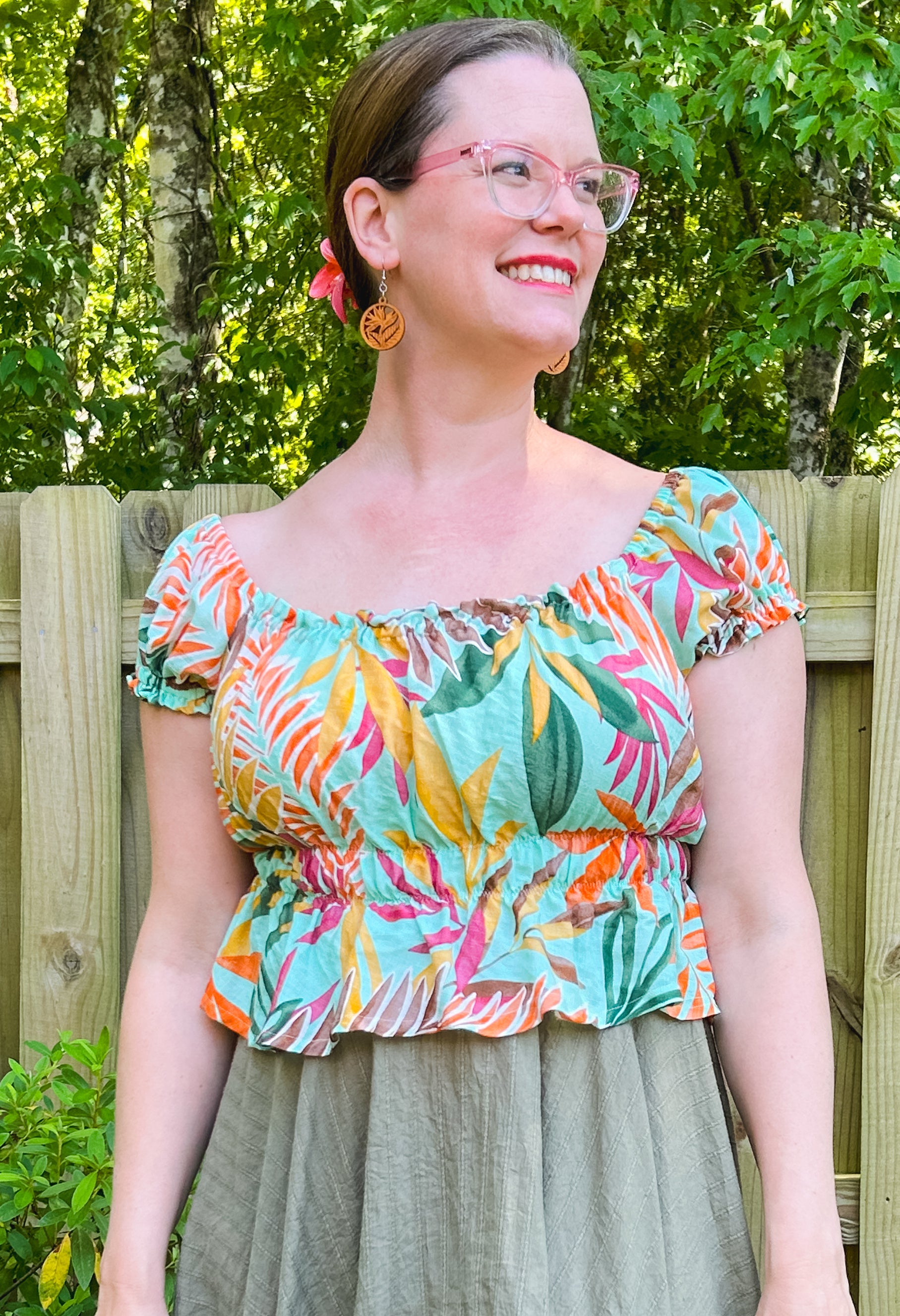 Shantelle Shirred Top and Dress Sewing Pattern