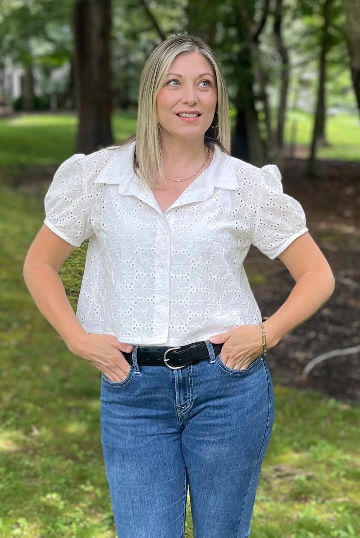 Gisella Oversized Puff-Sleeve Shirt and Dress Pattern