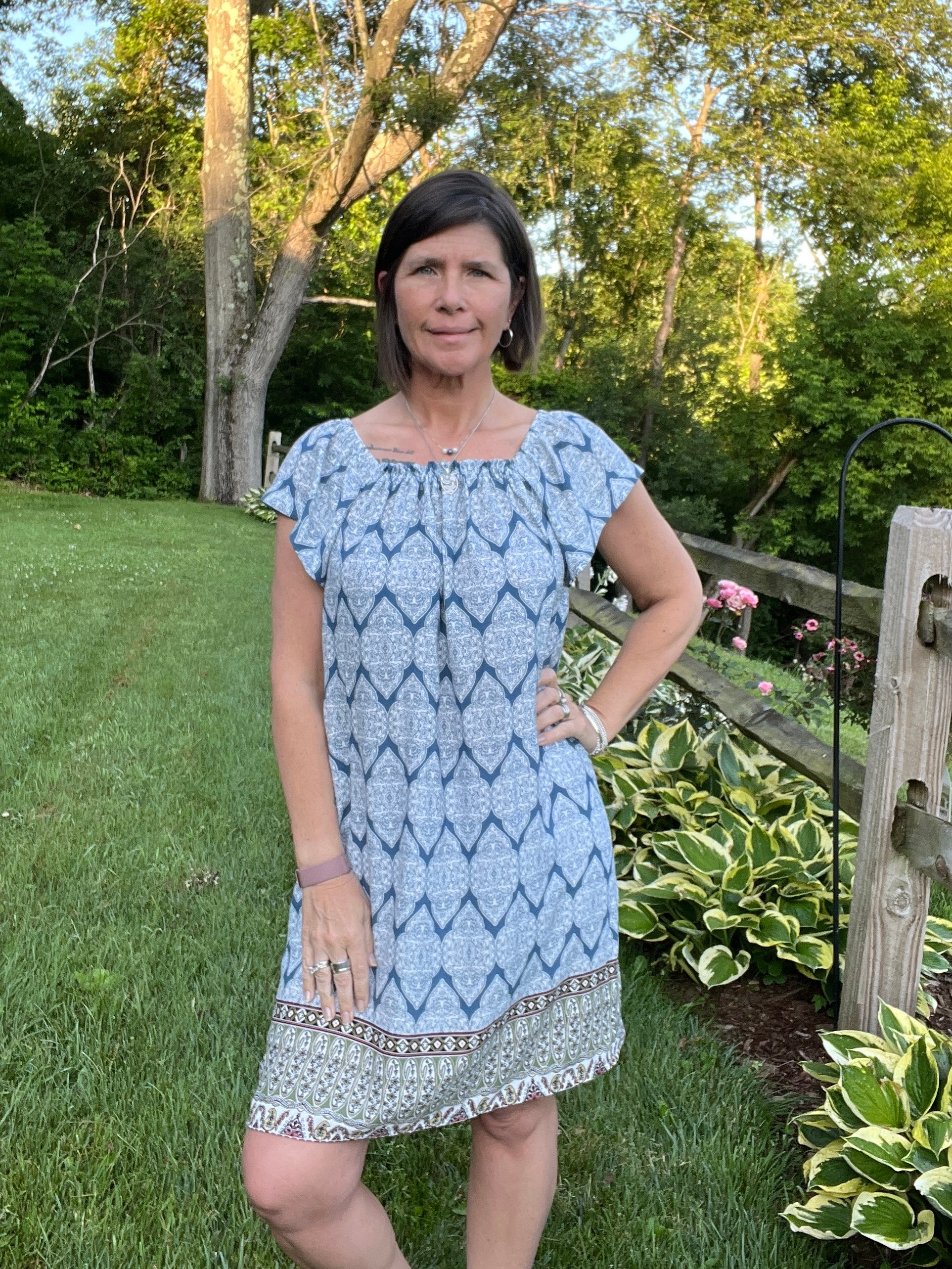 Shantelle Shirred Top and Dress Sewing Pattern