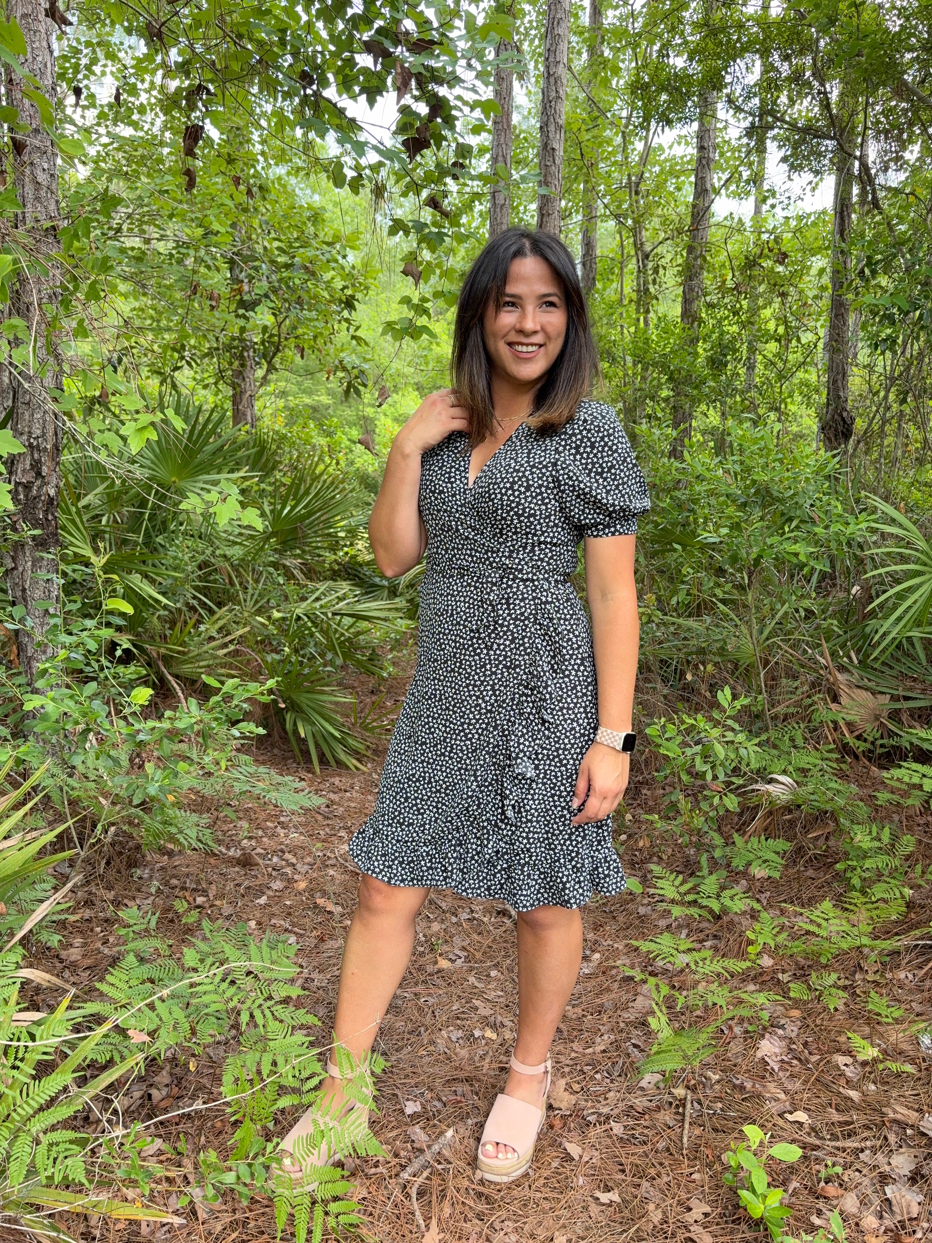 Leonie Woven Wrap Top and Dress Sewing Pattern