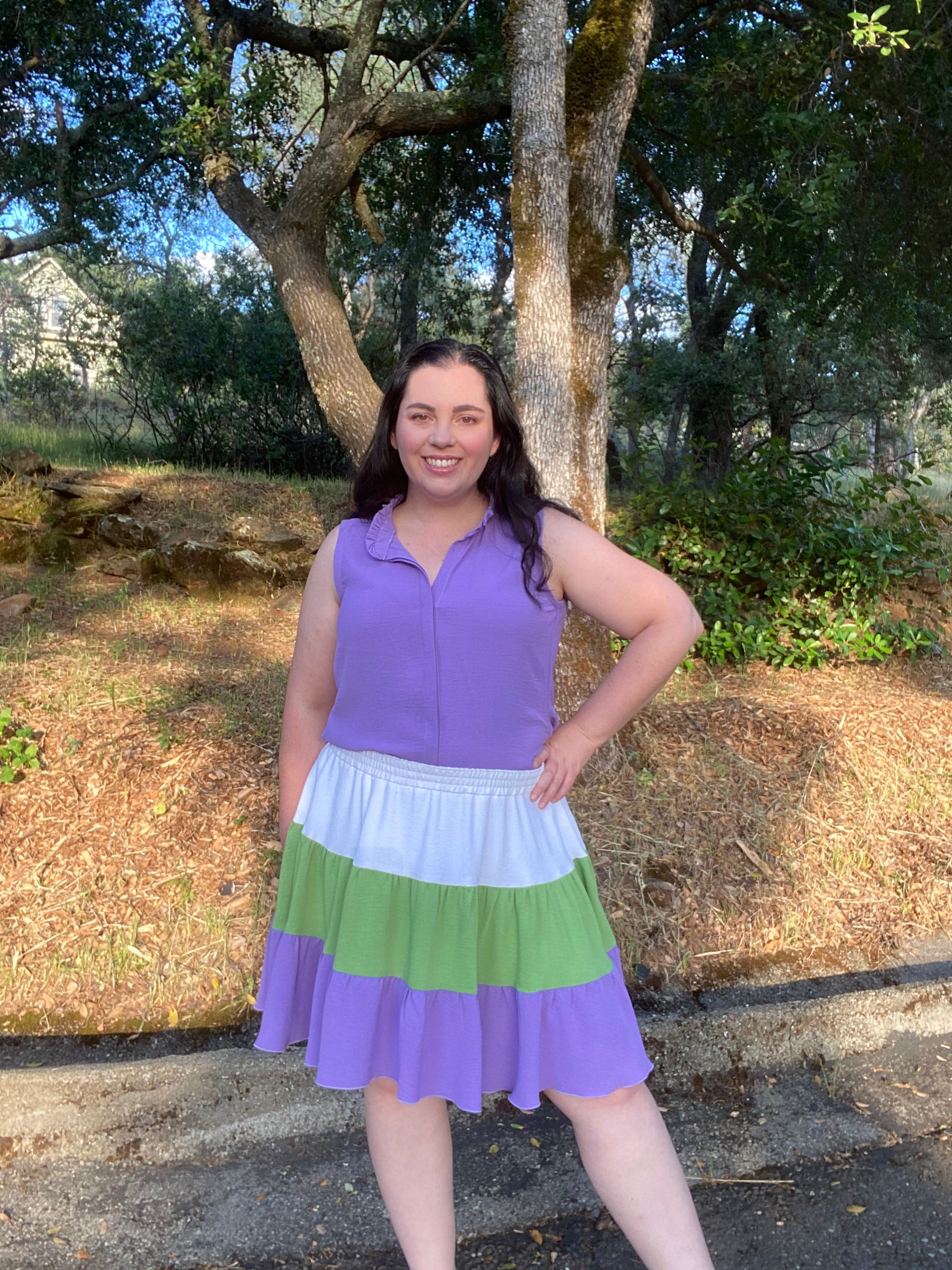 Beverly Button Down Blouse Sewing Pattern