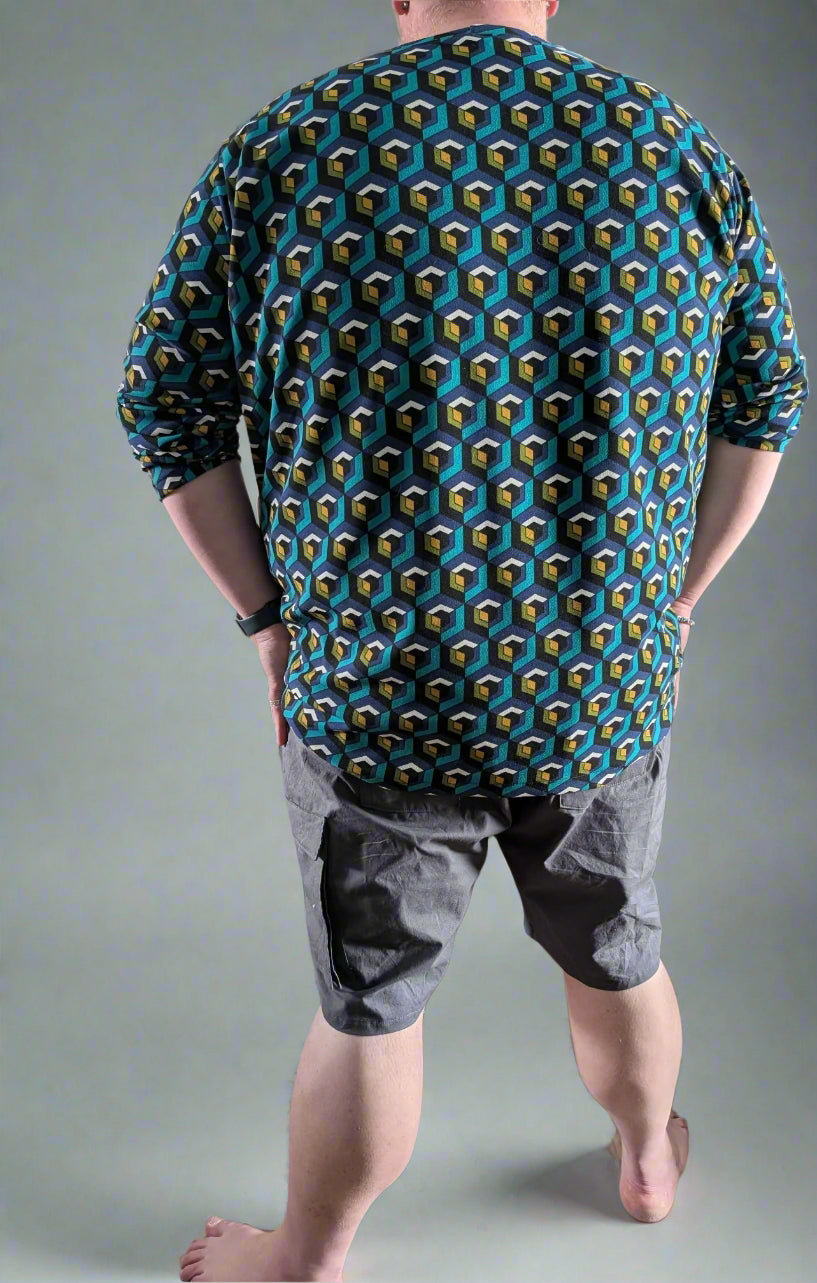 Mens Cargo Pants PDF Sewing Pattern for beginners - Woven Pants Sewing Pattern - Dress Pants Sewing Pattern - plus size men sewing - big and tall