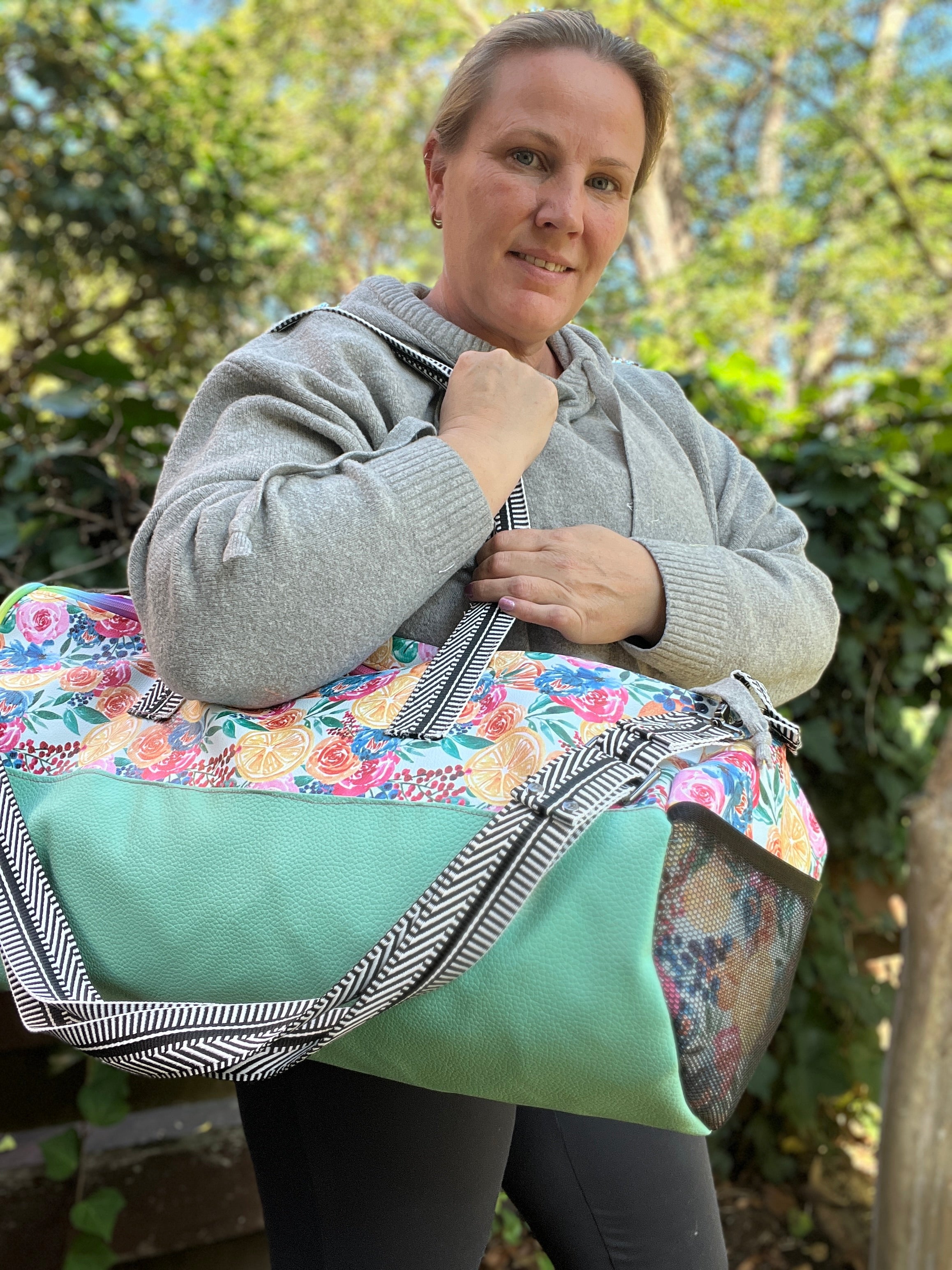 Serena Sports Duffle Bag Sewing Pattern