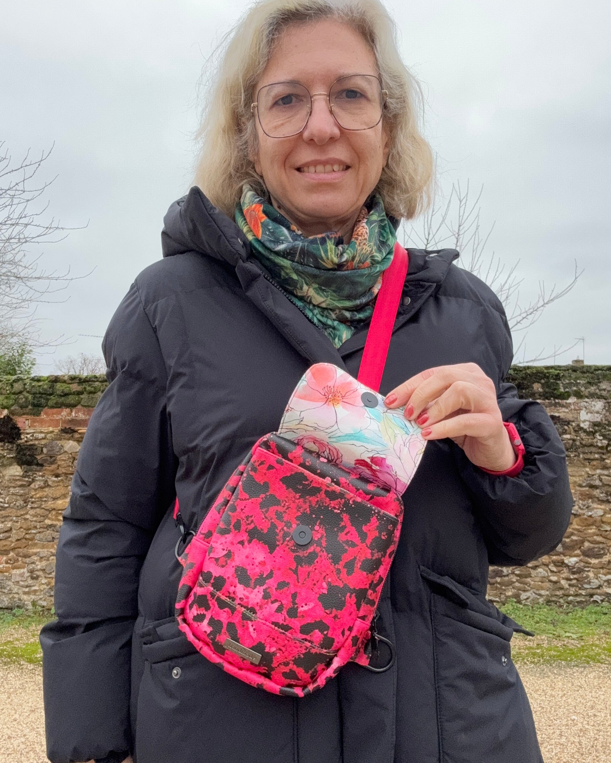 Callie Casual Carry Sling Bag Sewing Pattern