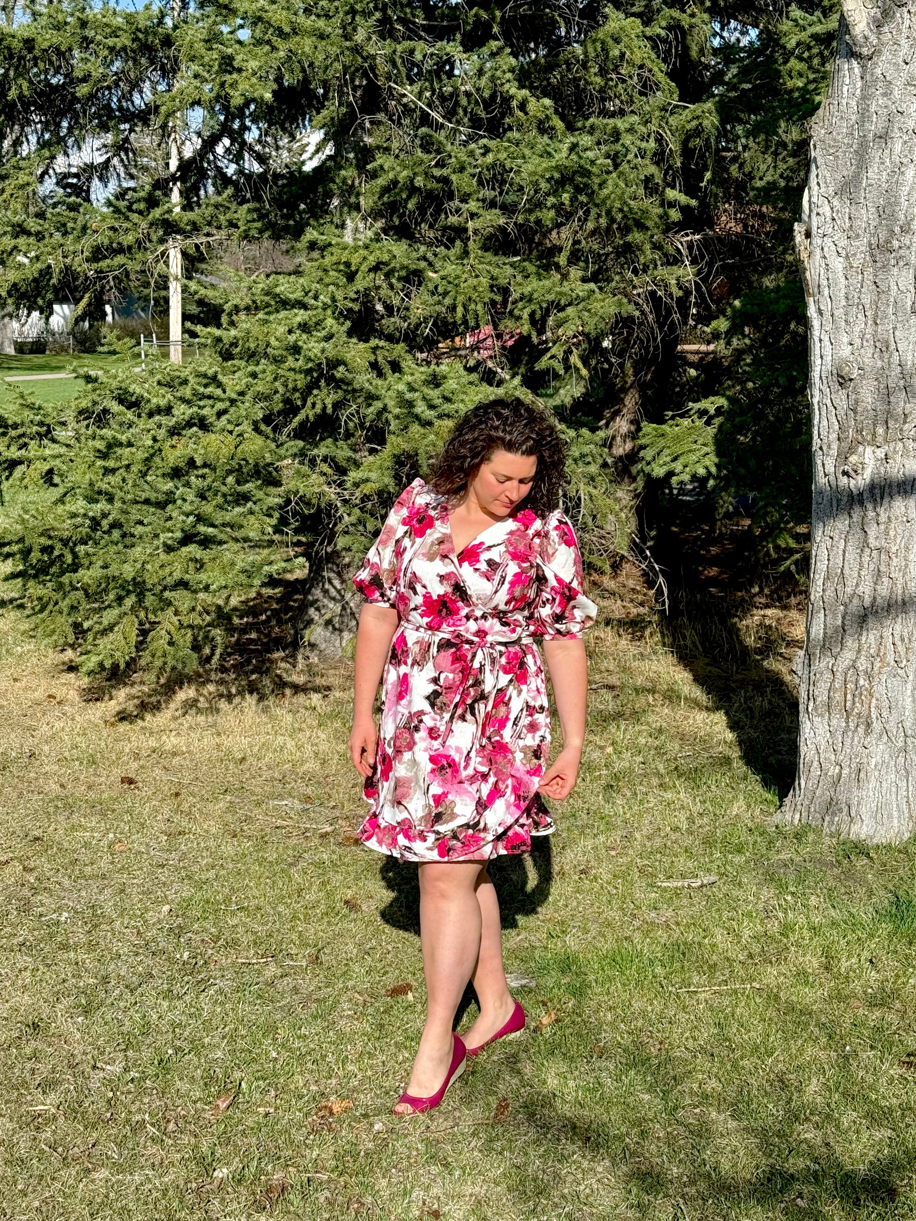 Leonie Woven Wrap Top and Dress Pattern