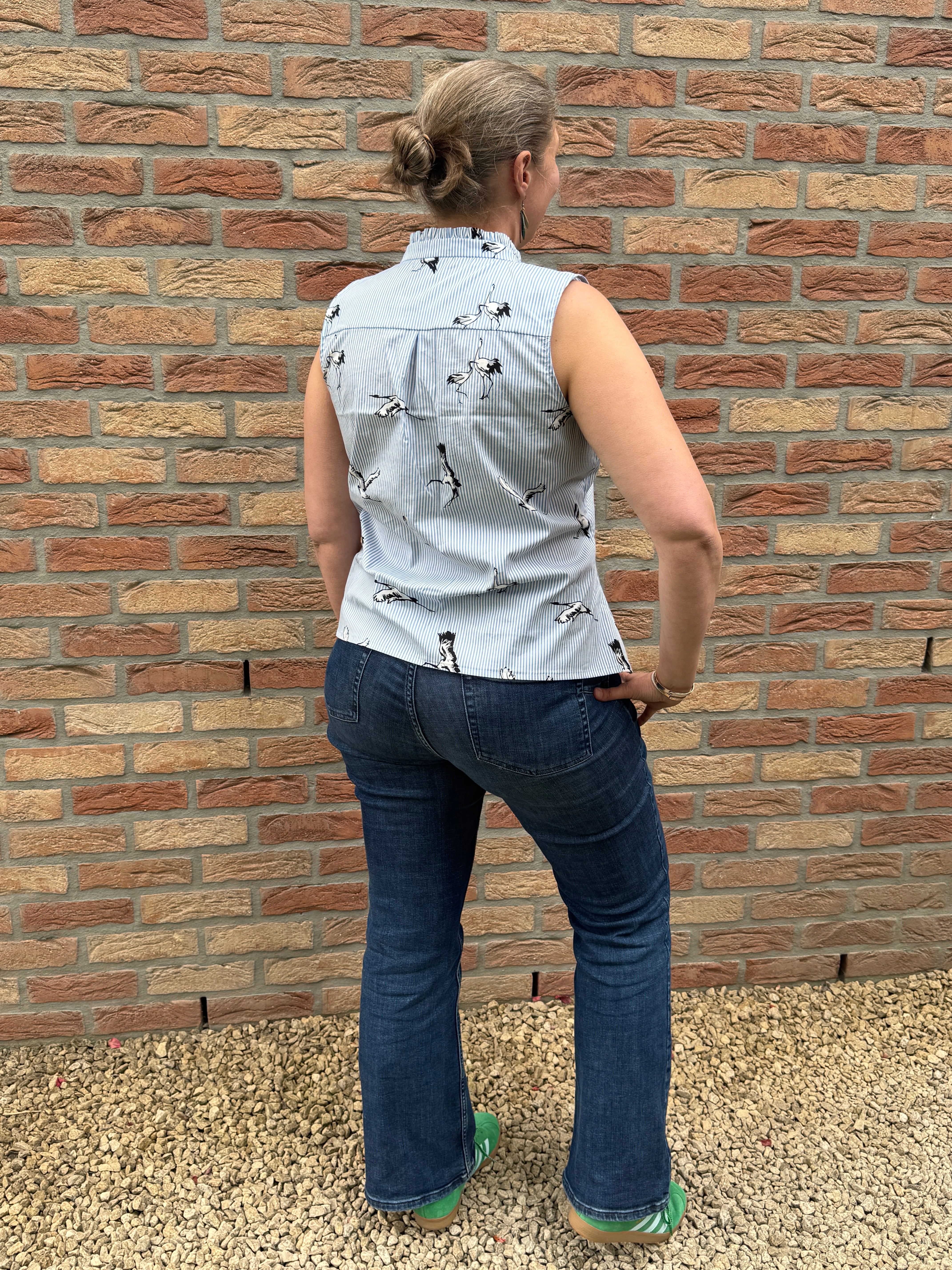 Beverly Button Down Blouse Sewing Pattern