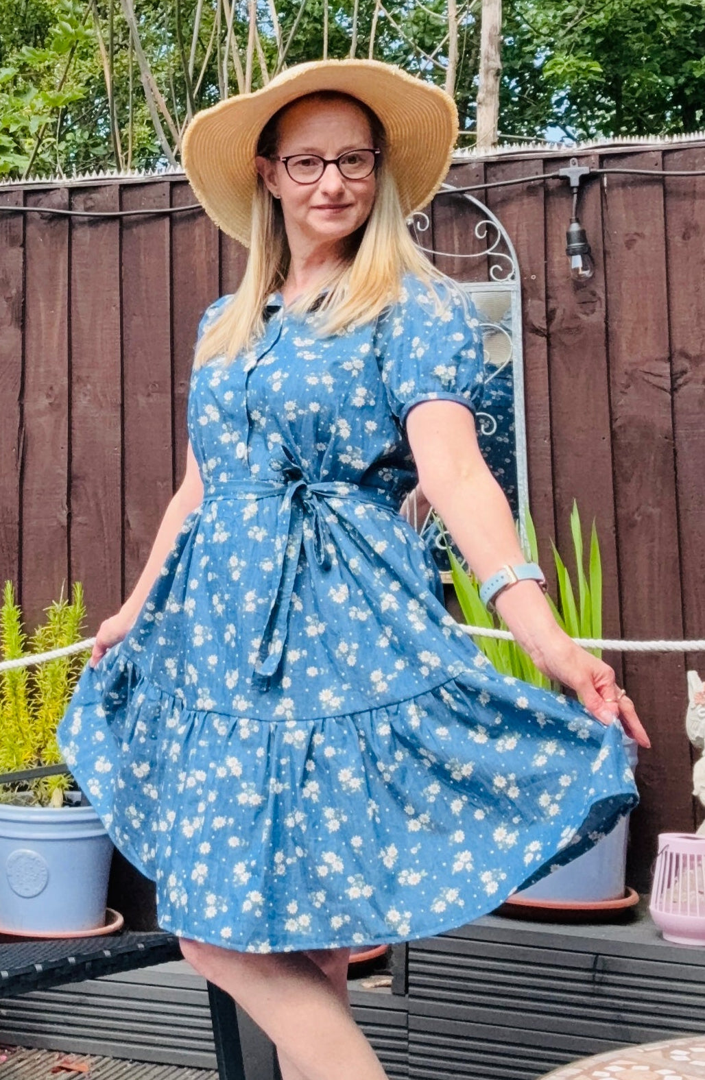 Gisella Oversized Puff-Sleeve Shirt and Dress Pattern
