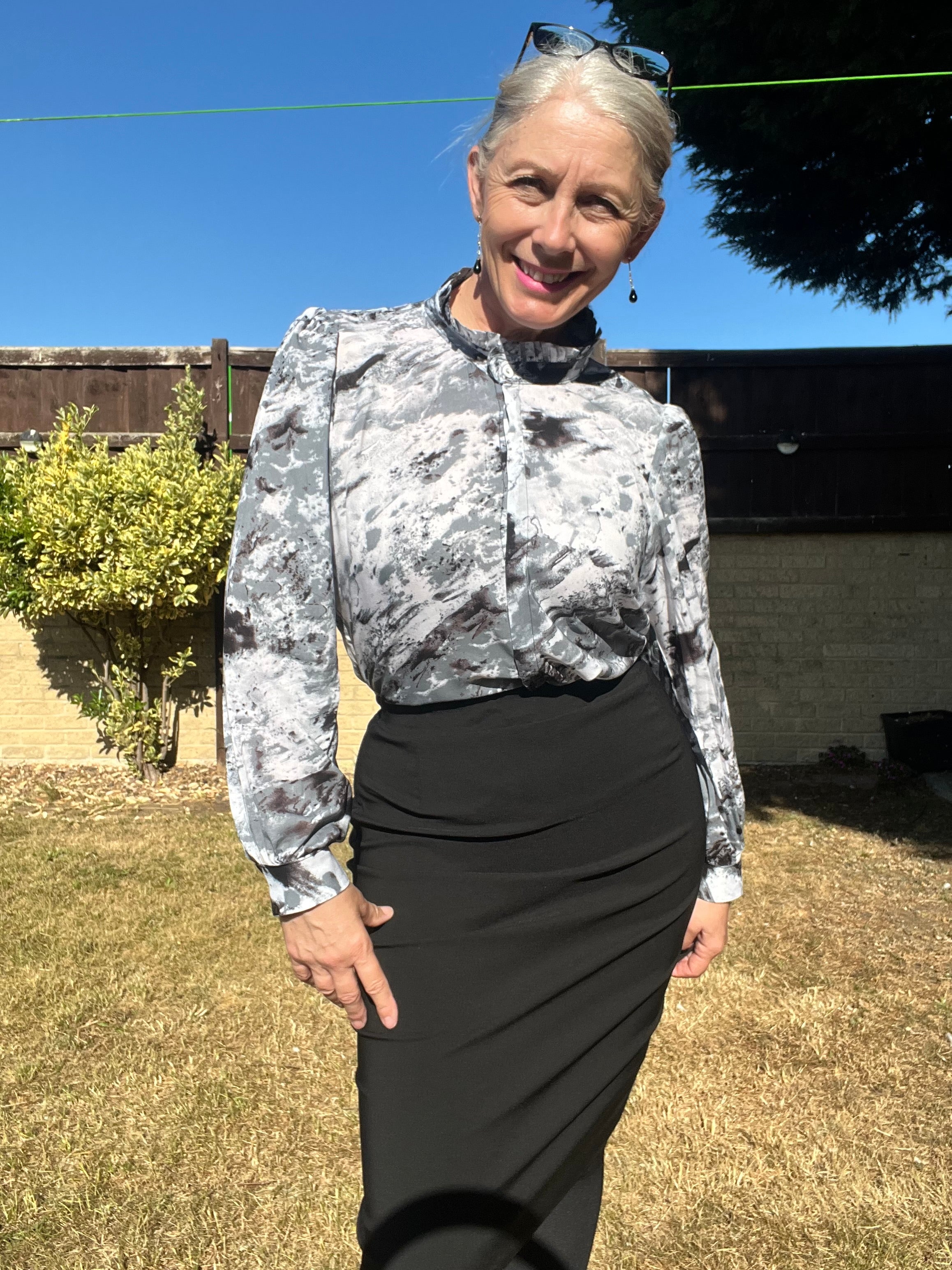 Beverly Button Down Blouse Sewing Pattern