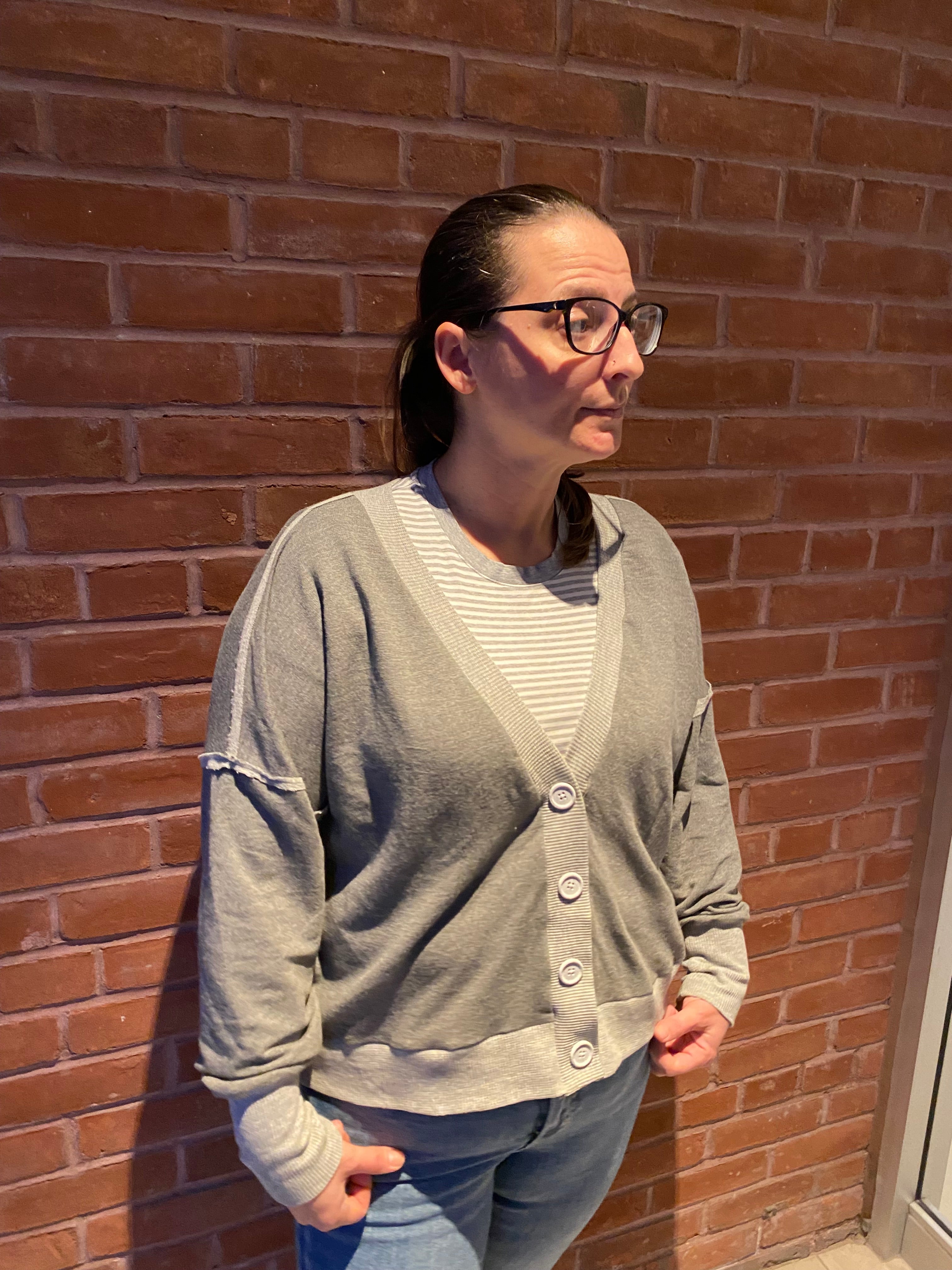 Brielle Boxy Cardigan Sewing Pattern