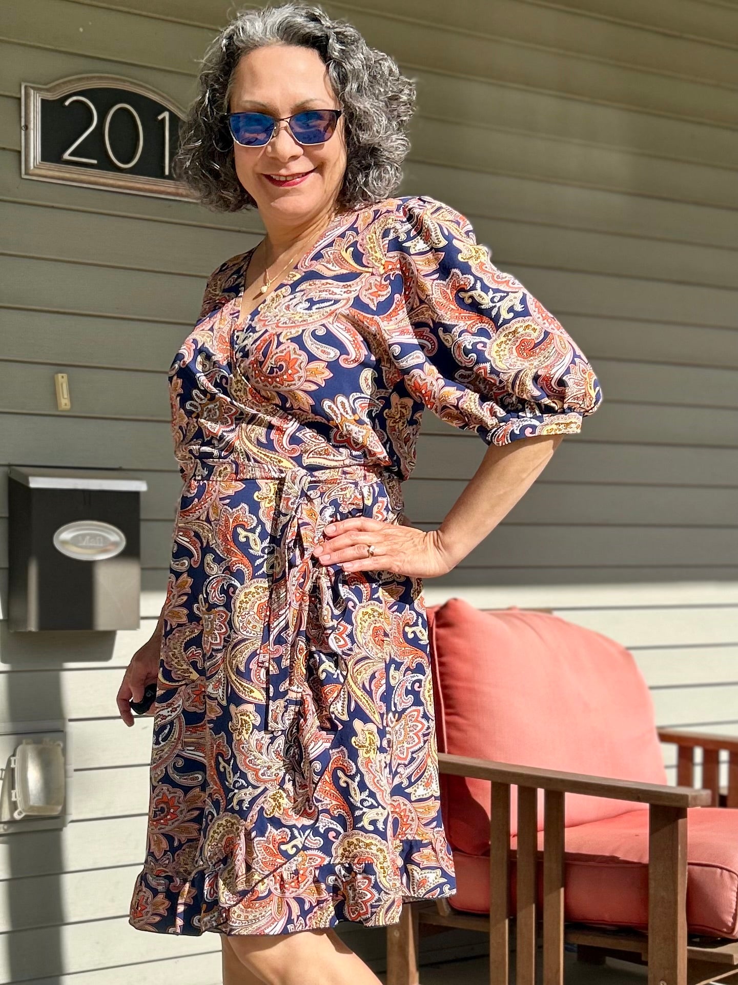 Leonie Woven Wrap Top and Dress Pattern