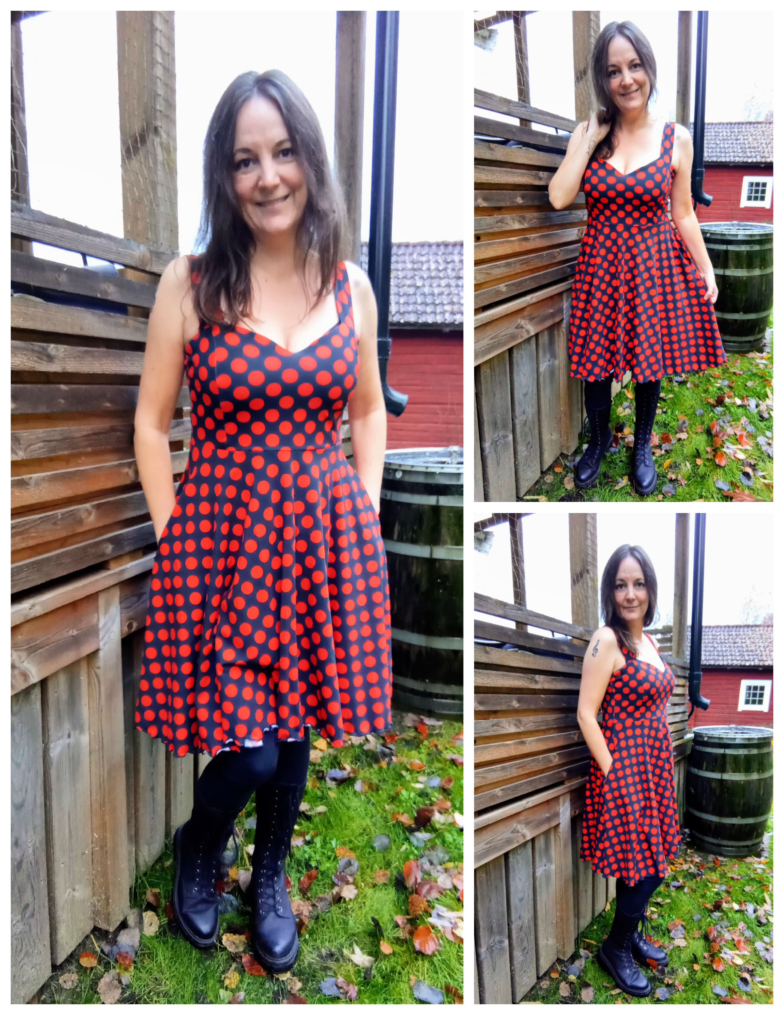 Nyeca Sweetheart Shirt, Peplum and Dress Sewing Pattern