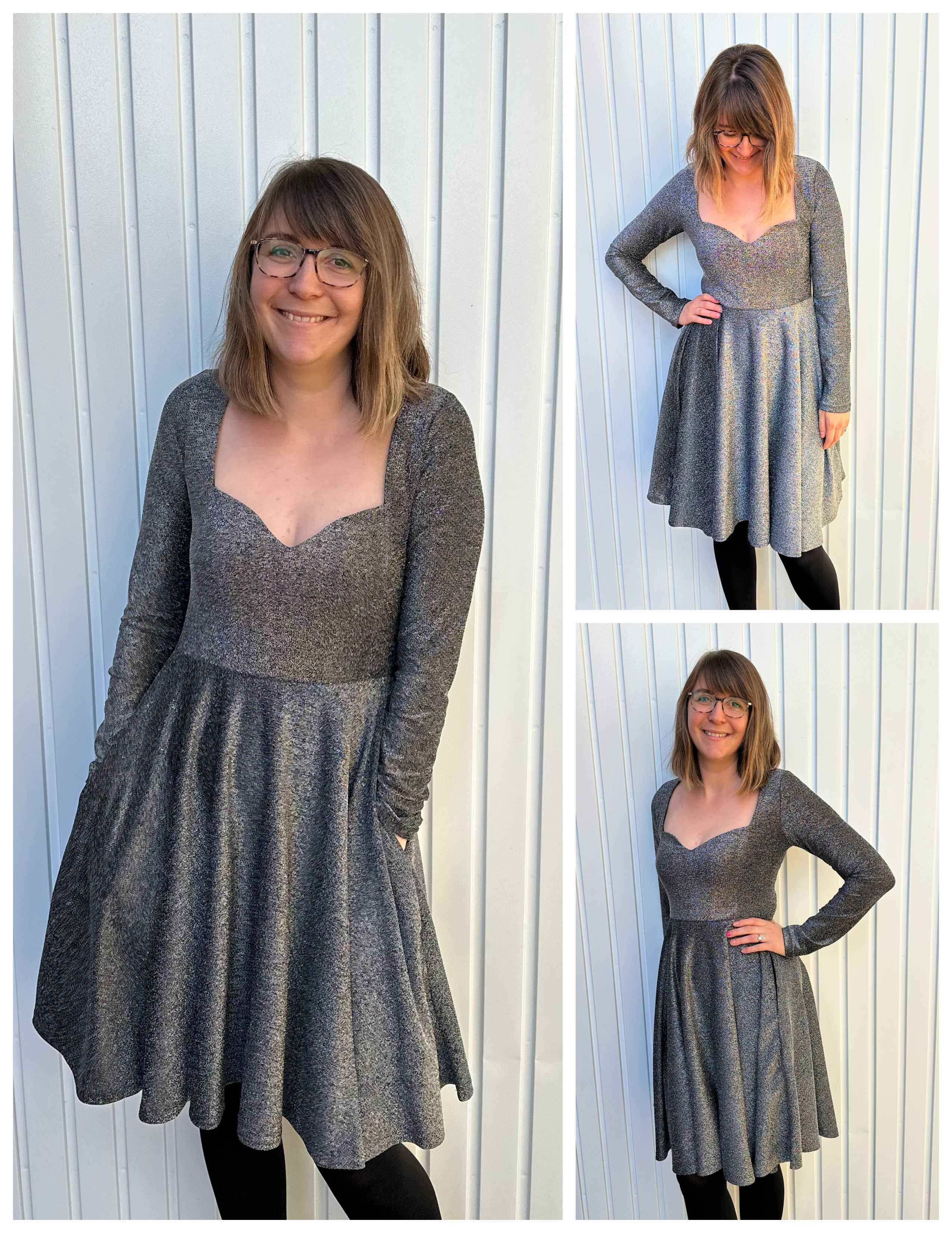 Nyeca Sweetheart Shirt, Peplum and Dress Sewing Pattern