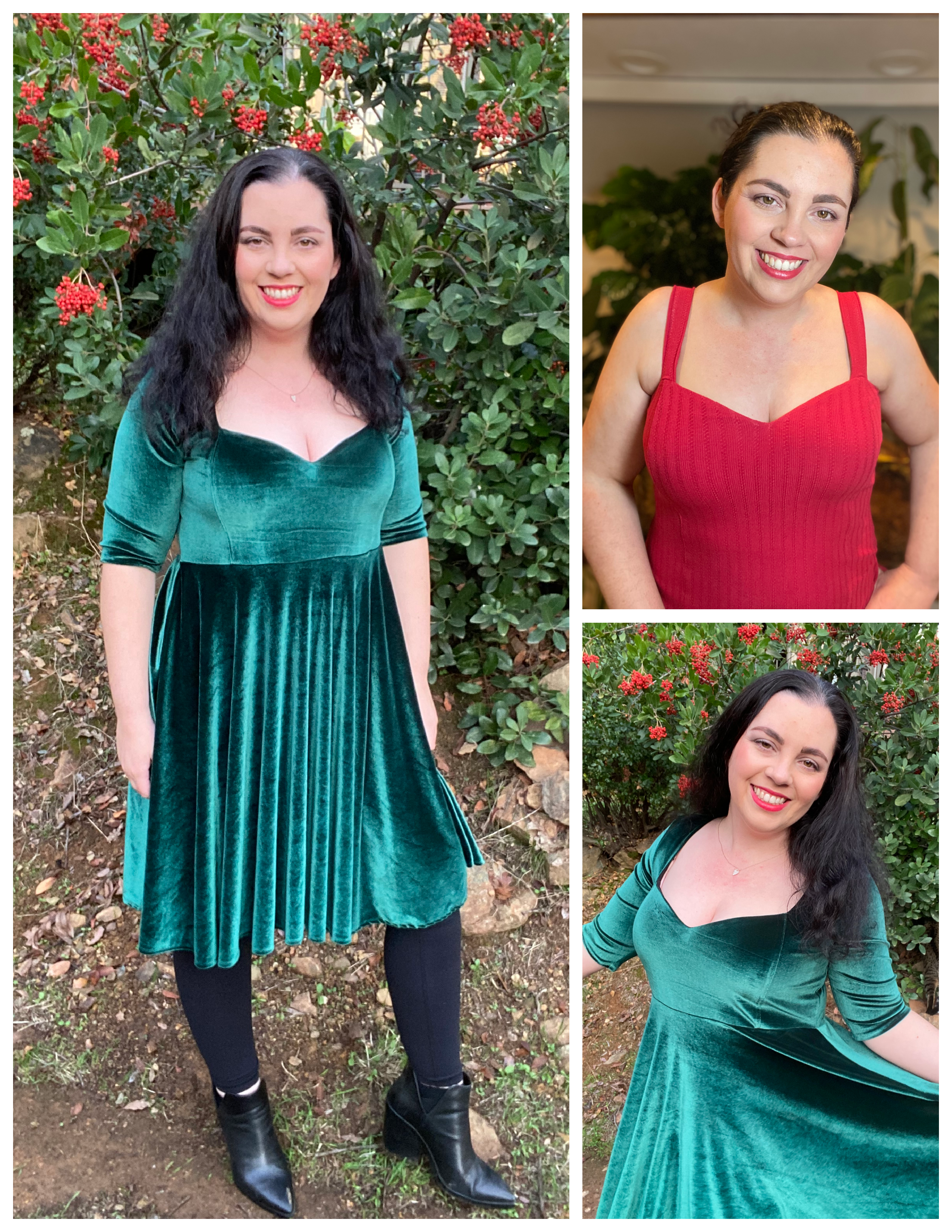 Nyeca Sweetheart Shirt, Peplum and Dress Sewing Pattern