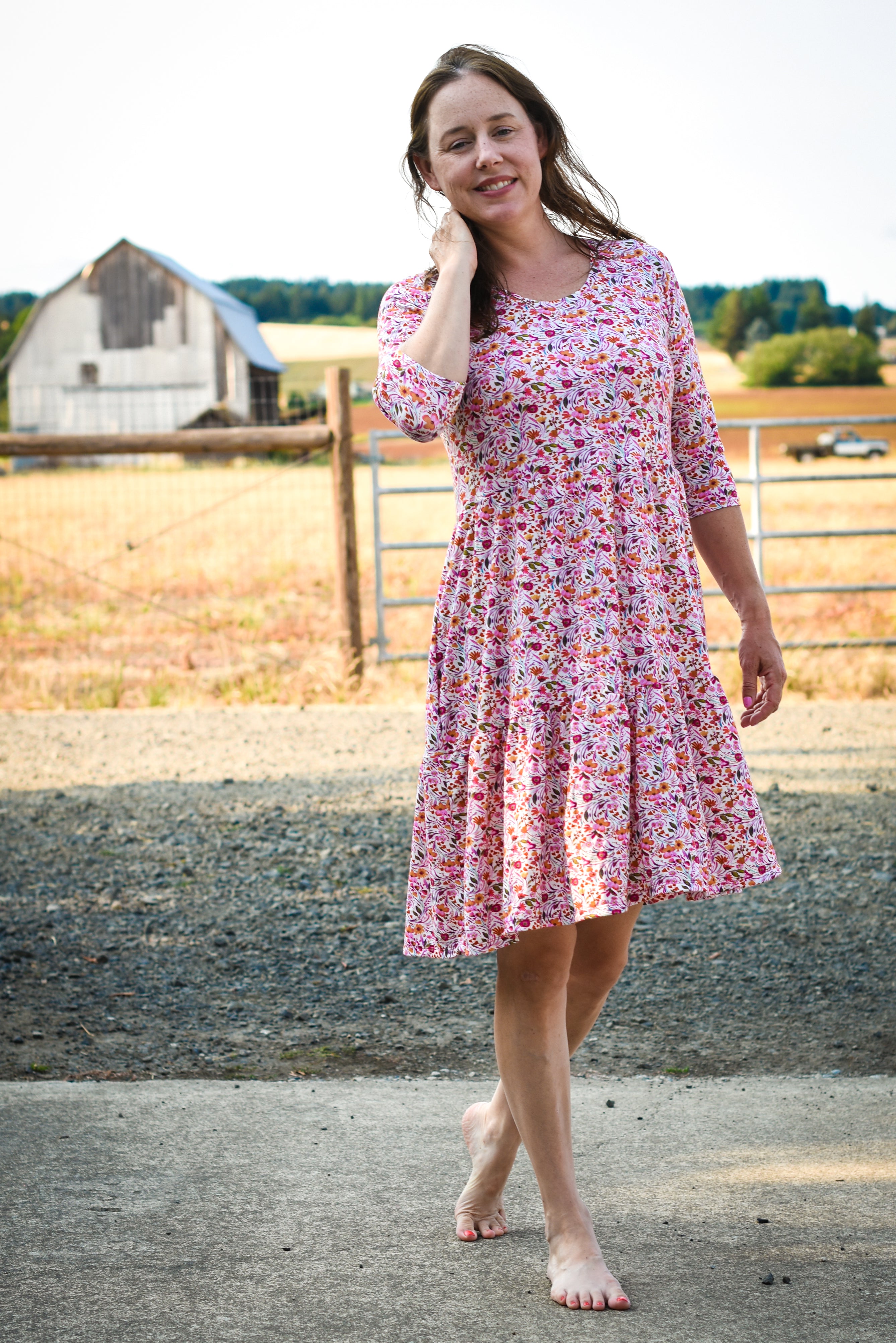 Staycation Tiered Peplum & Dress Sewing Pattern Bundle (Kids and Adult)