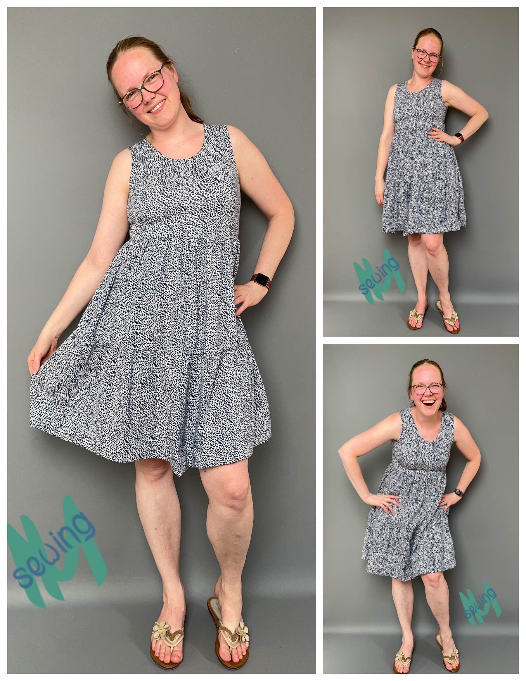 Diana Tiered Top & Dress Pattern