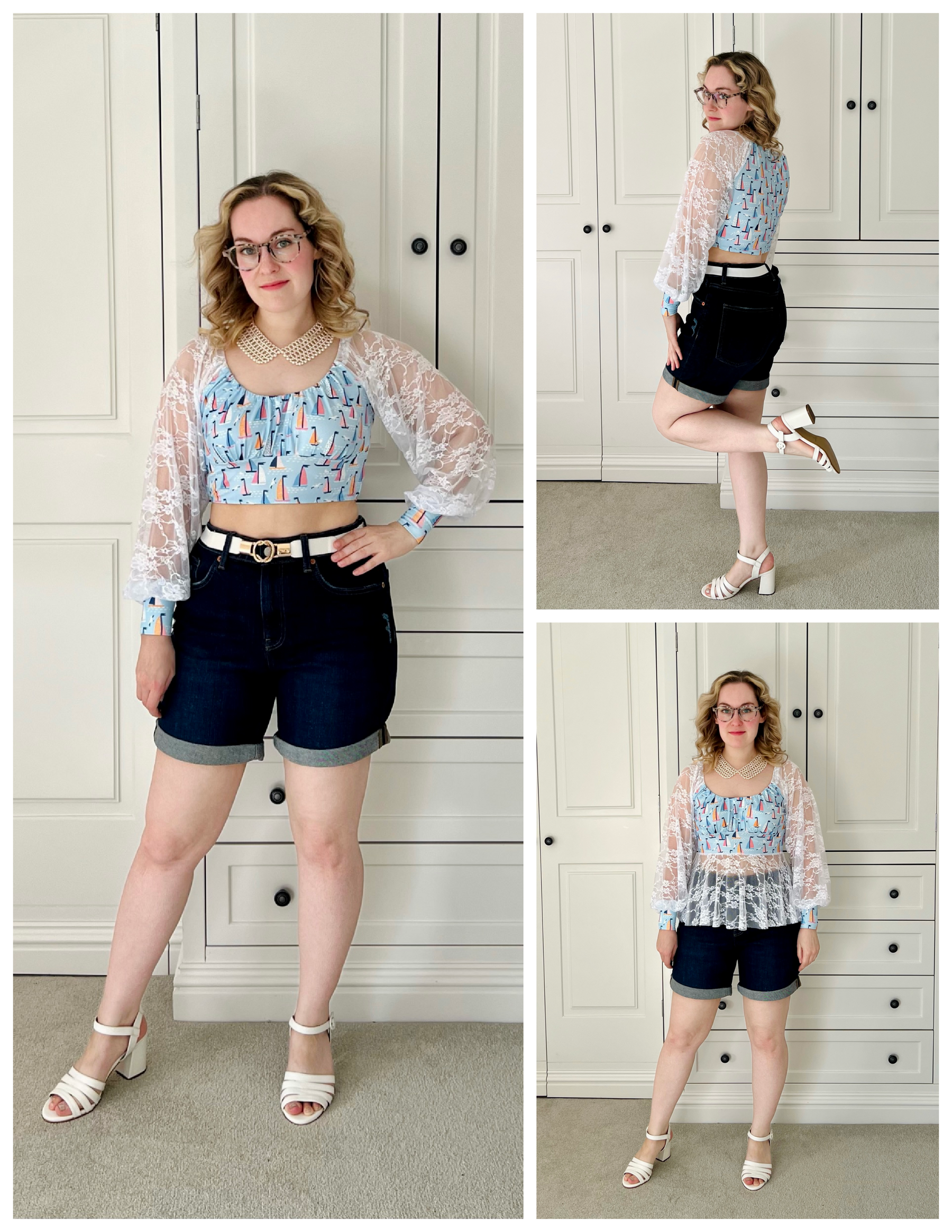 Lakeisha Cottage Crop Top, Peplum & Dress Pattern