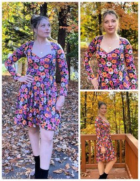 Nyeca Sweetheart Shirt, Peplum and Dress Pattern