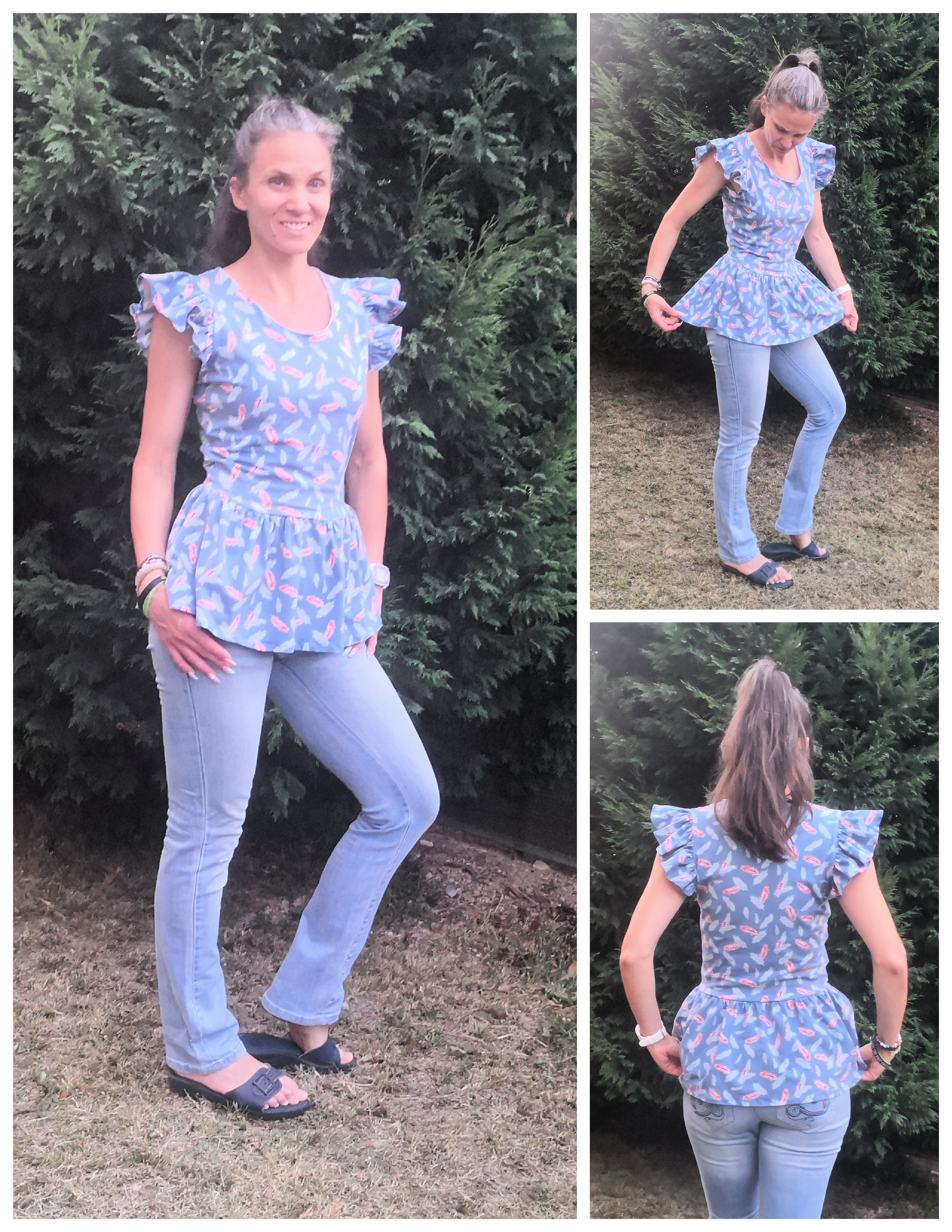 Diana Tiered Top & Dress Pattern