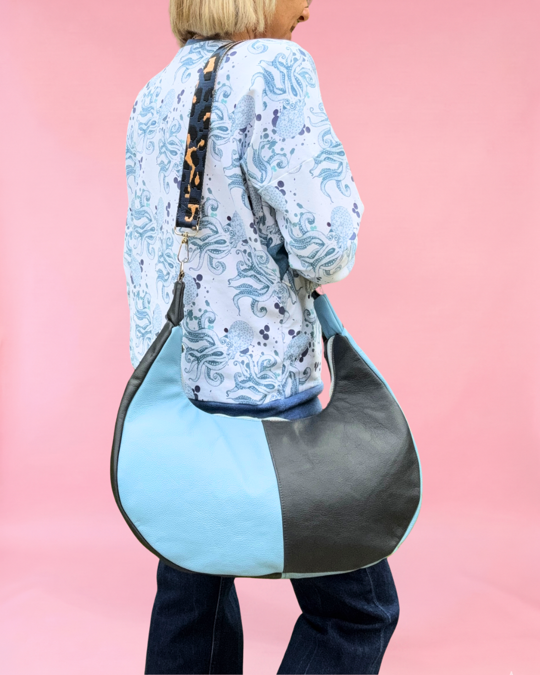 Melissa Crescent Moon Bag Sewing Pattern