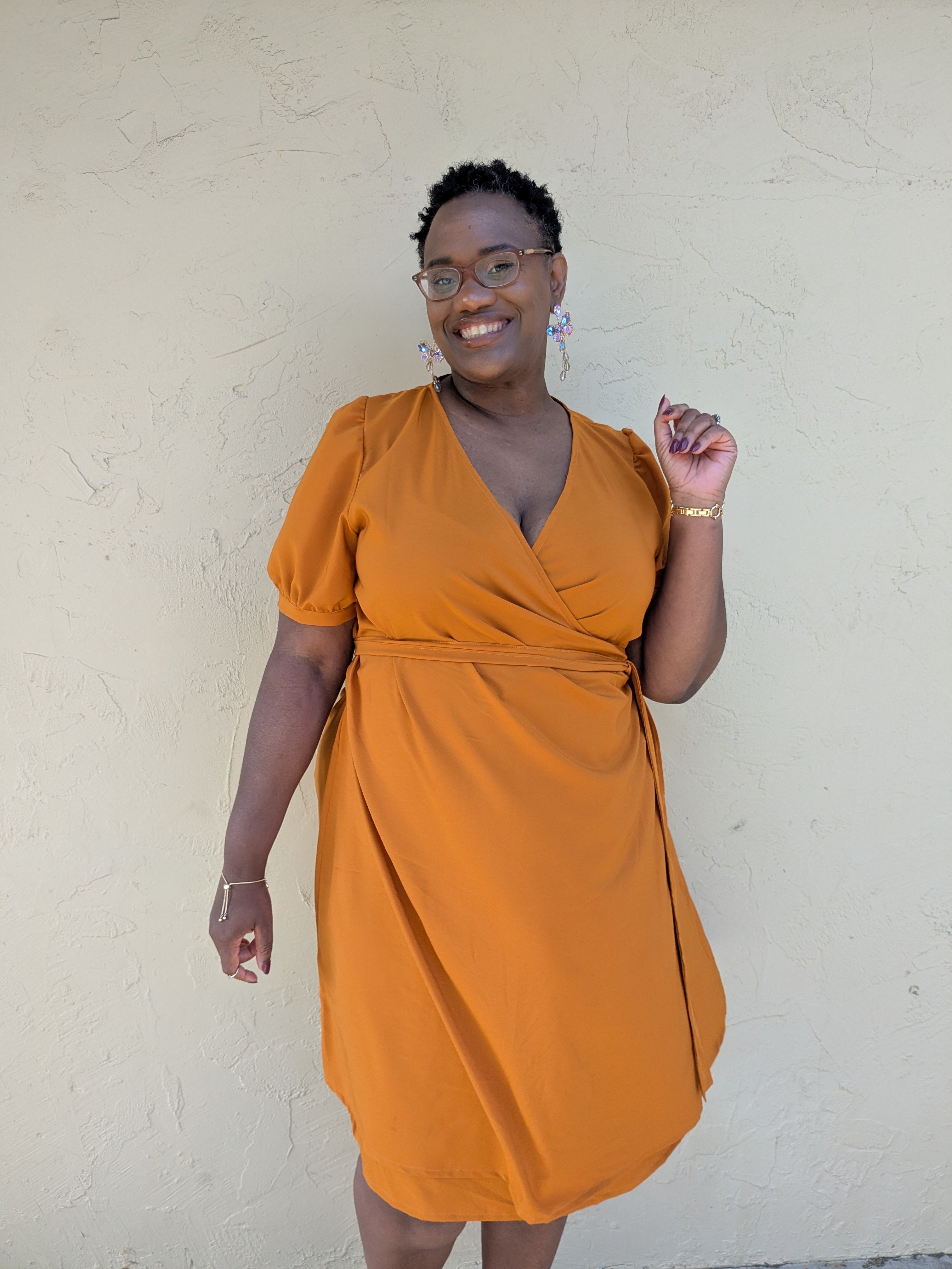 Leonie Woven Wrap Top and Dress Pattern