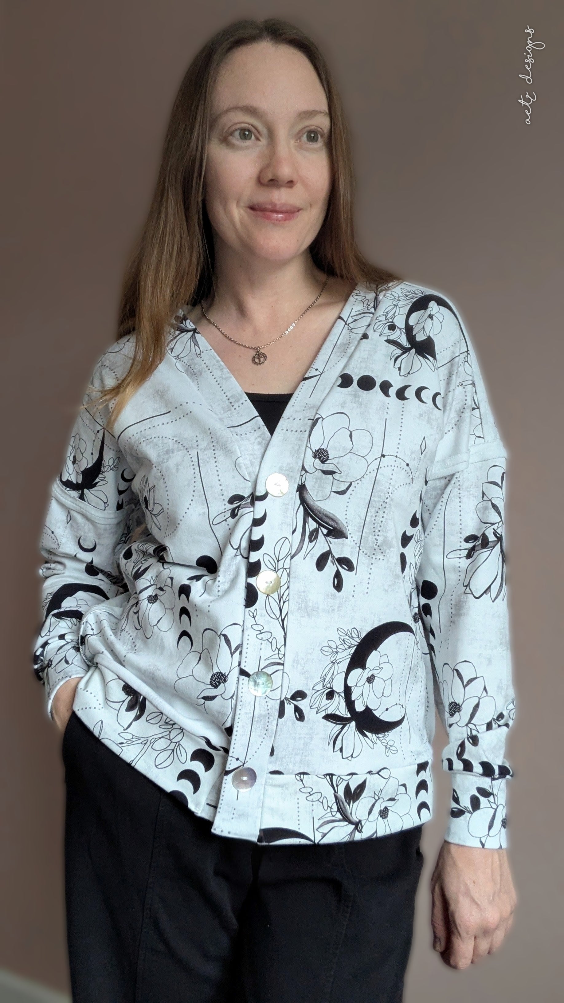 Brielle Boxy Cardigan Sewing Pattern