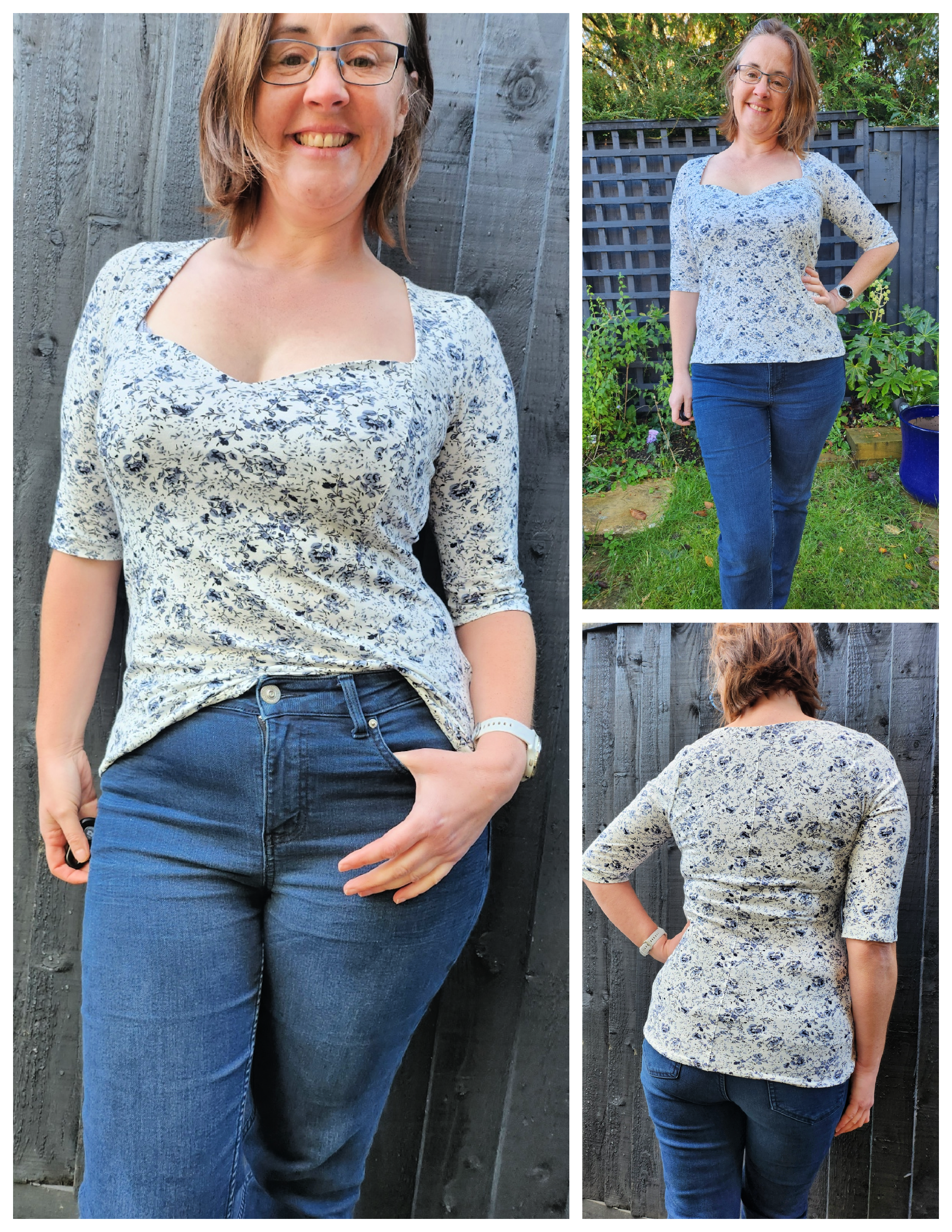 Nyeca Sweetheart Shirt, Peplum and Dress Sewing Pattern