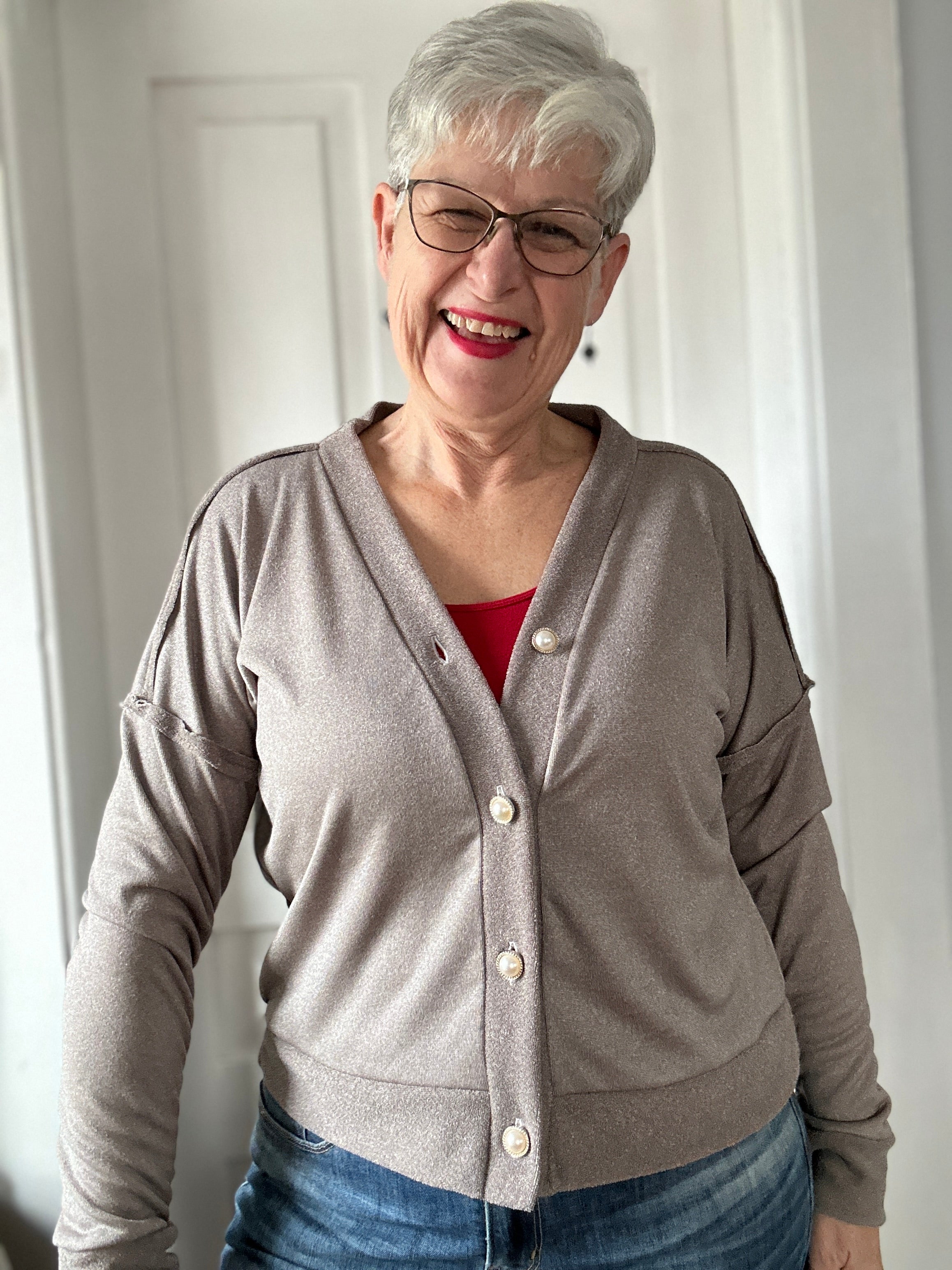 Brielle Boxy Cardigan Sewing Pattern