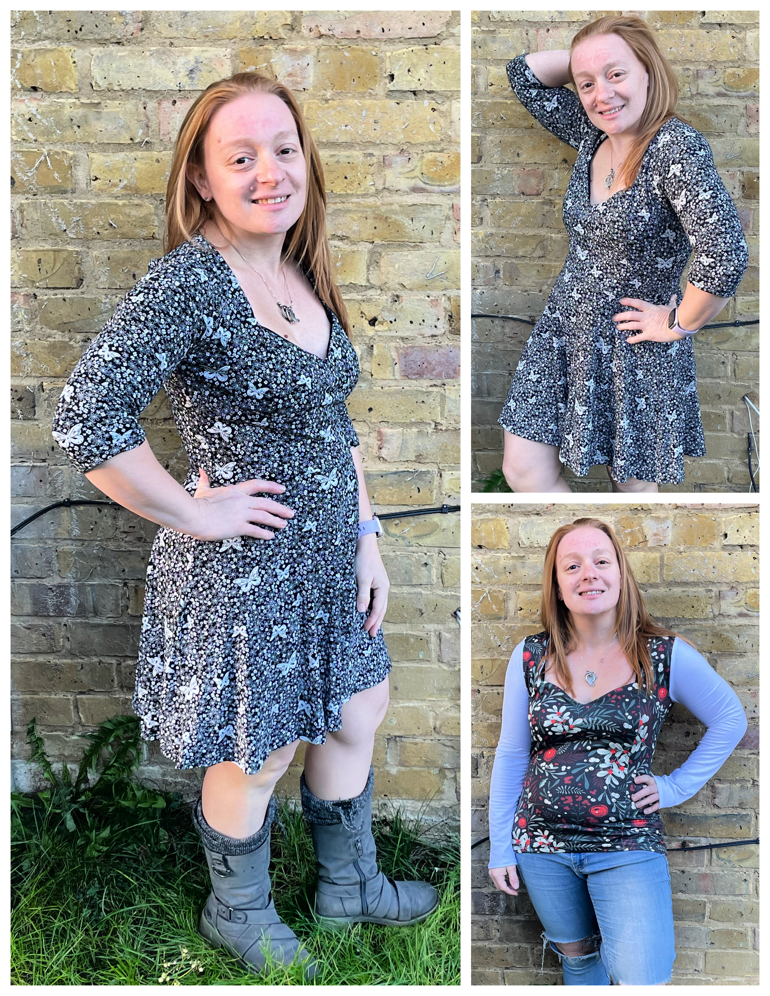 Nyeca Sweetheart Shirt, Peplum and Dress Sewing Pattern