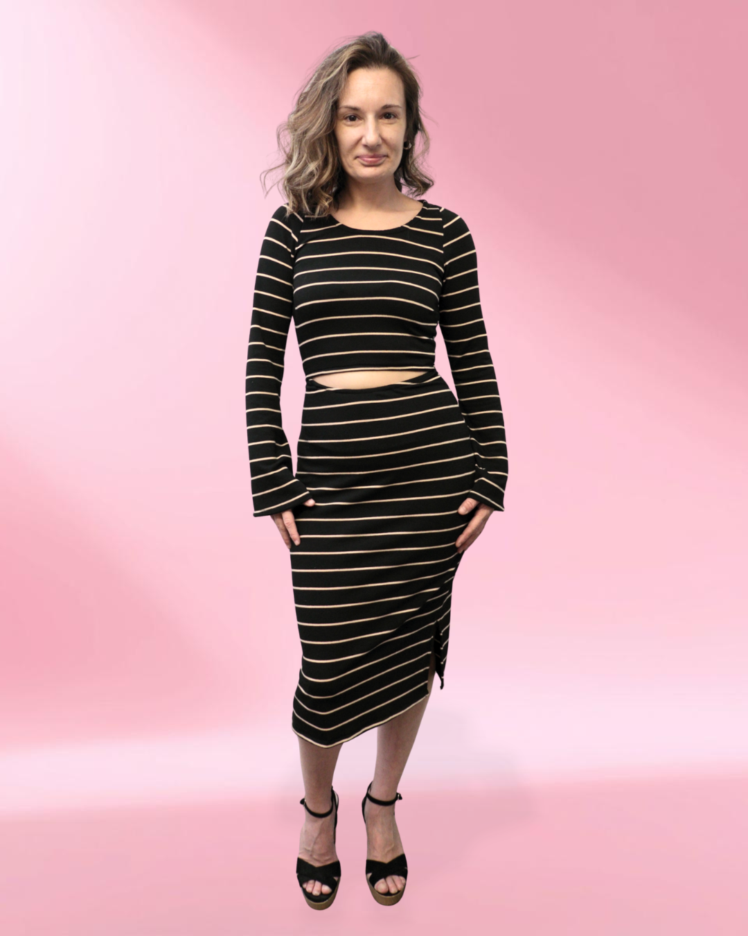 Sylvie Cutout Cup Size Dress Sewing Pattern